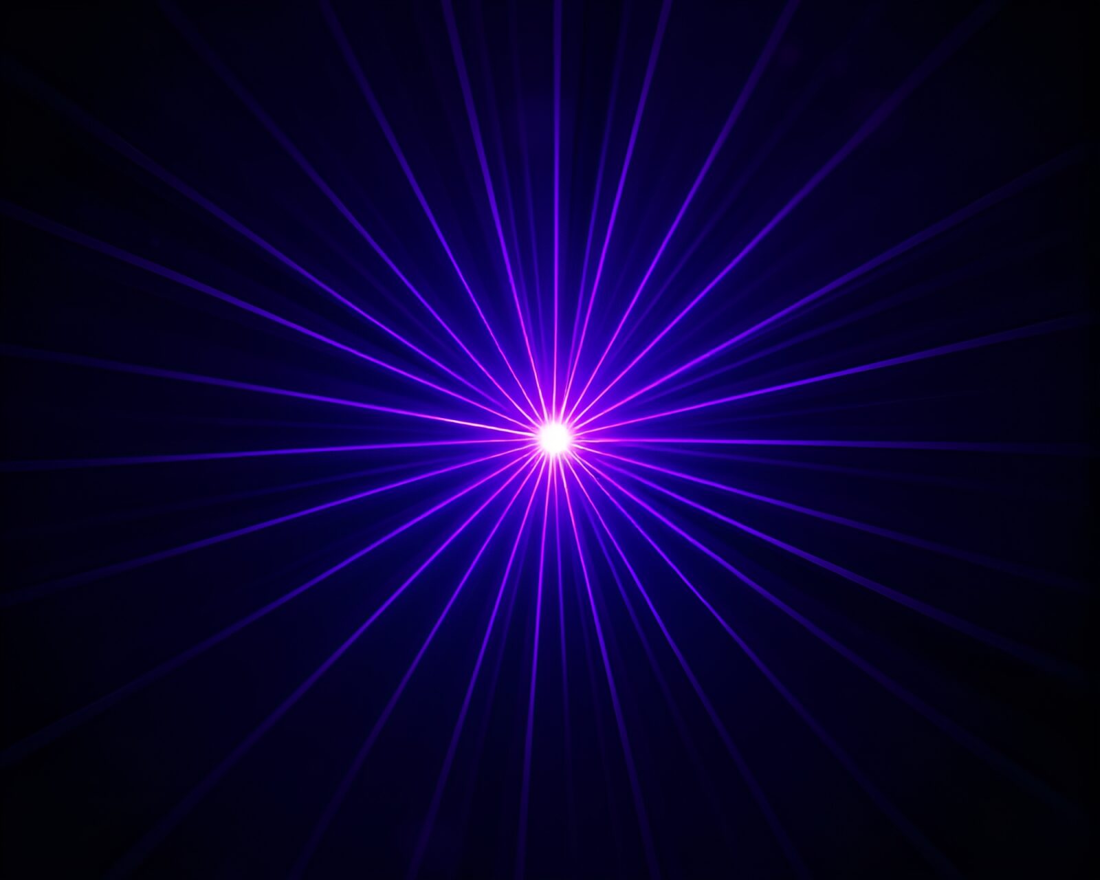 Glowing laser sword with bokeh lights in a symmetrical pattern
