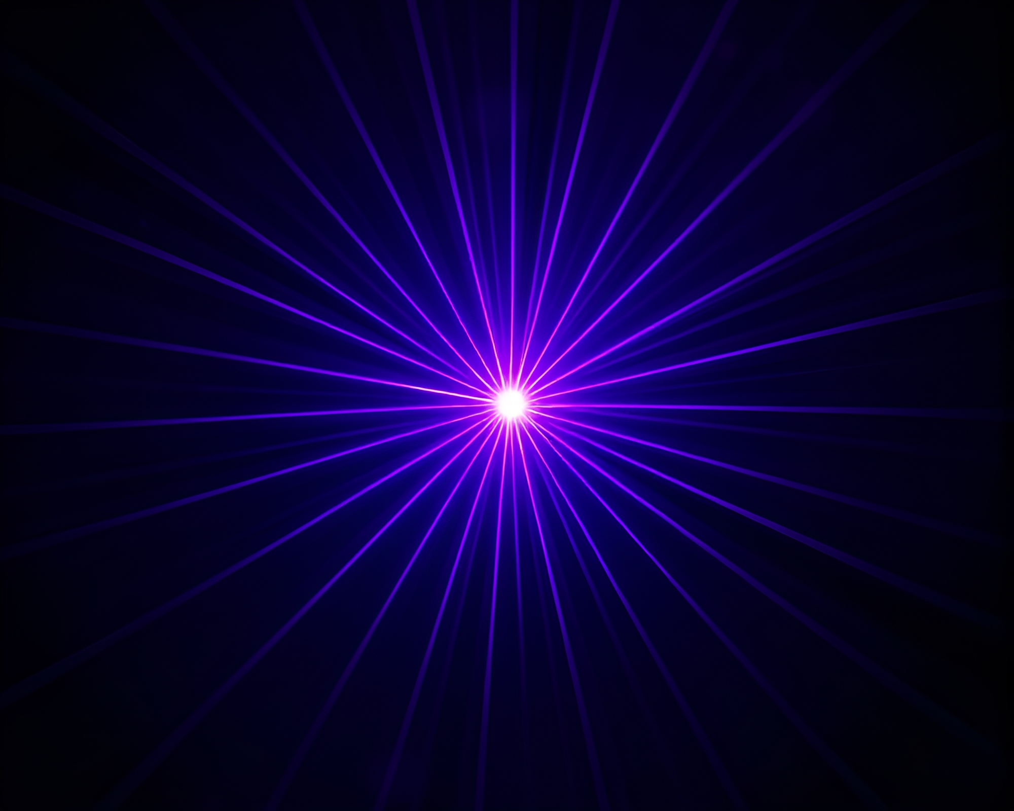 Laser Sword Radial Symmetry Dance in Ultraviolet Glow – free AI stock image