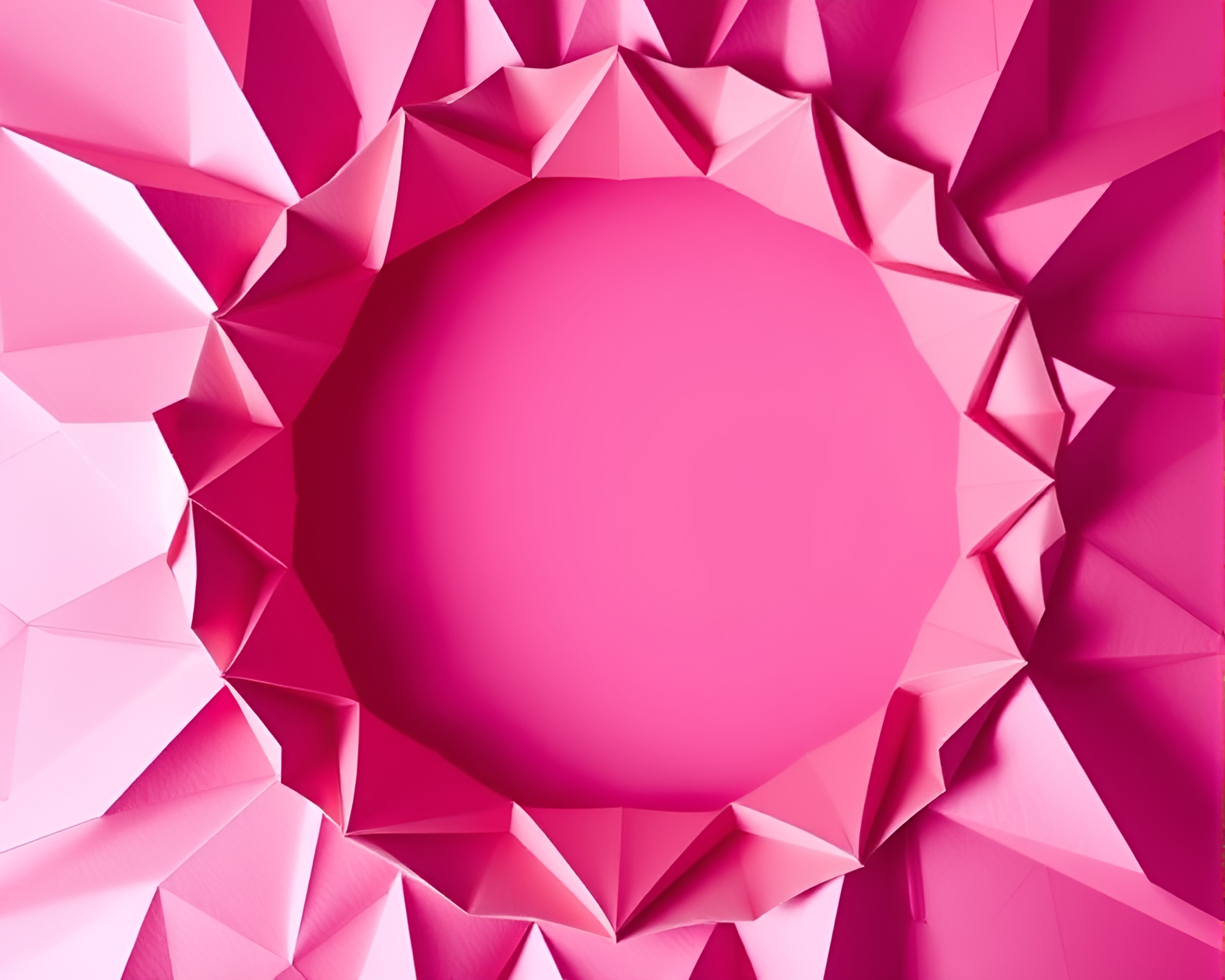 Origami Elephant in Savannah Circle – free AI stock image