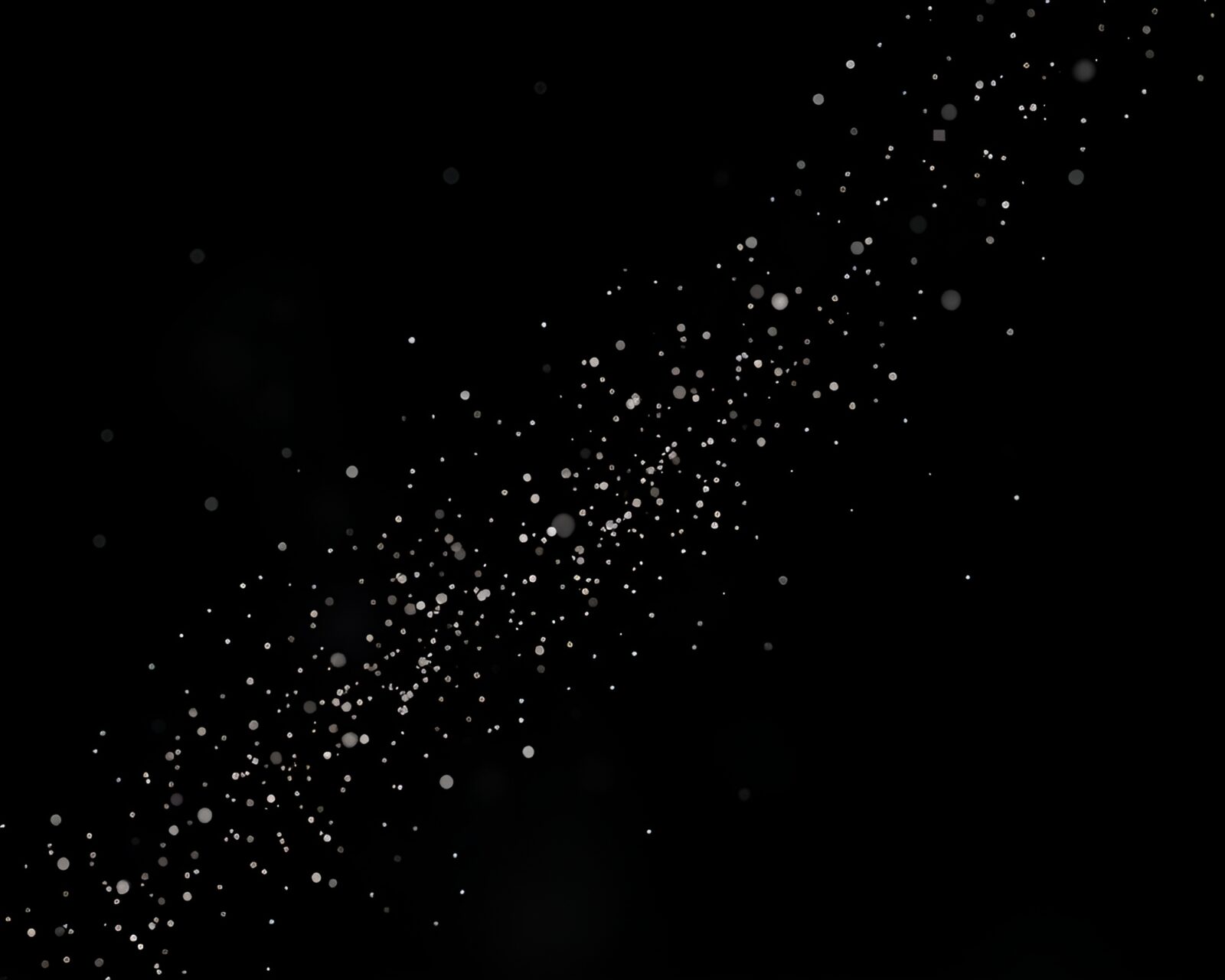 A mesmerizing sunset over a savannah with particles floating in the air