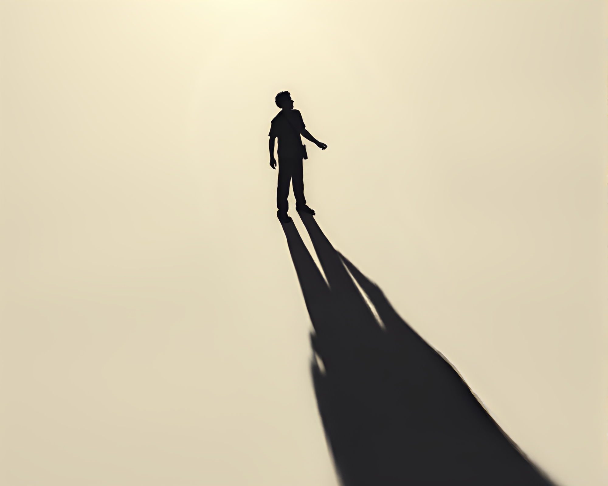 Cubist Dream Journal: Starlit Shadow Play – free AI stock image