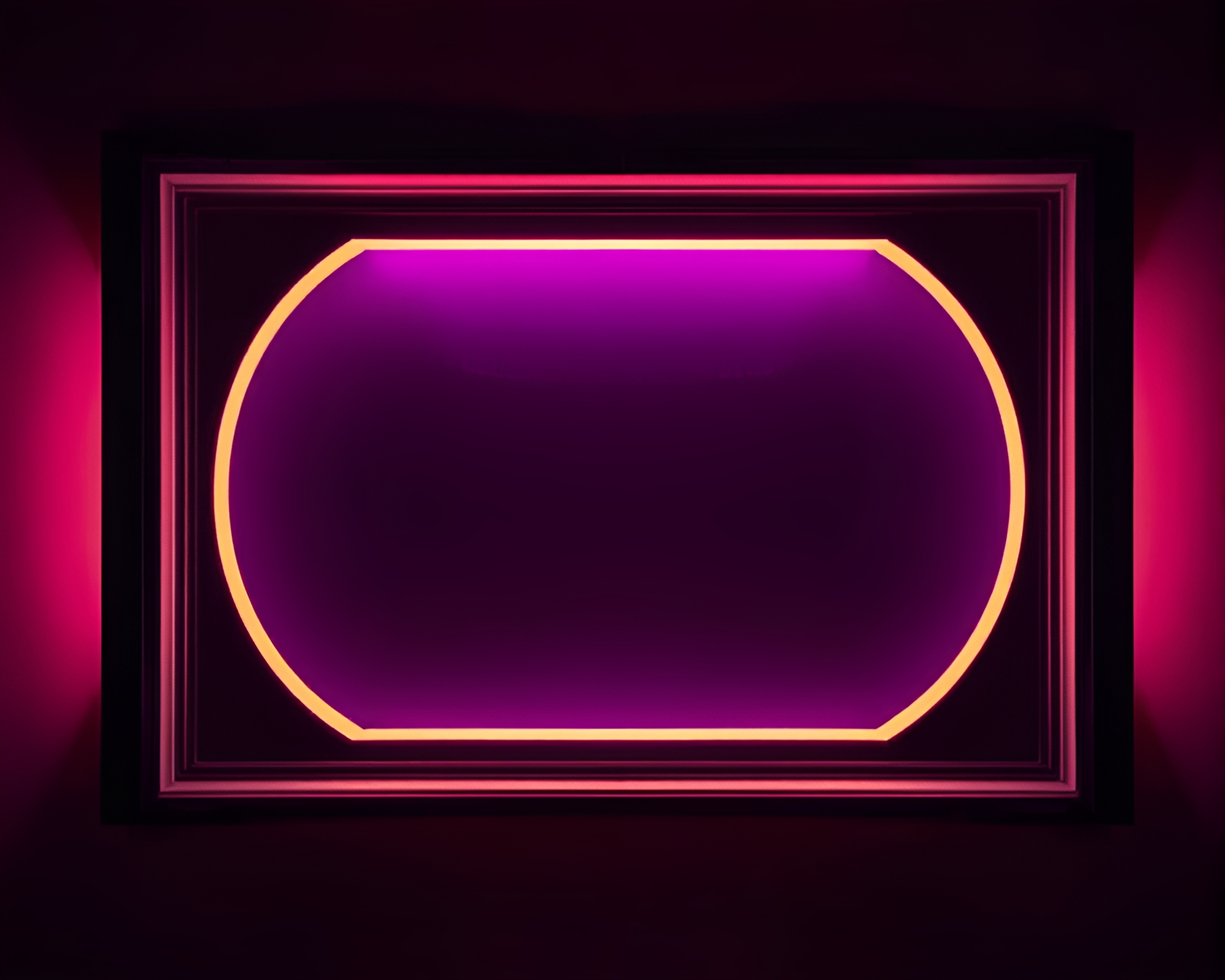 Chimera’s Ultraviolet Frame within Frame – free AI stock image