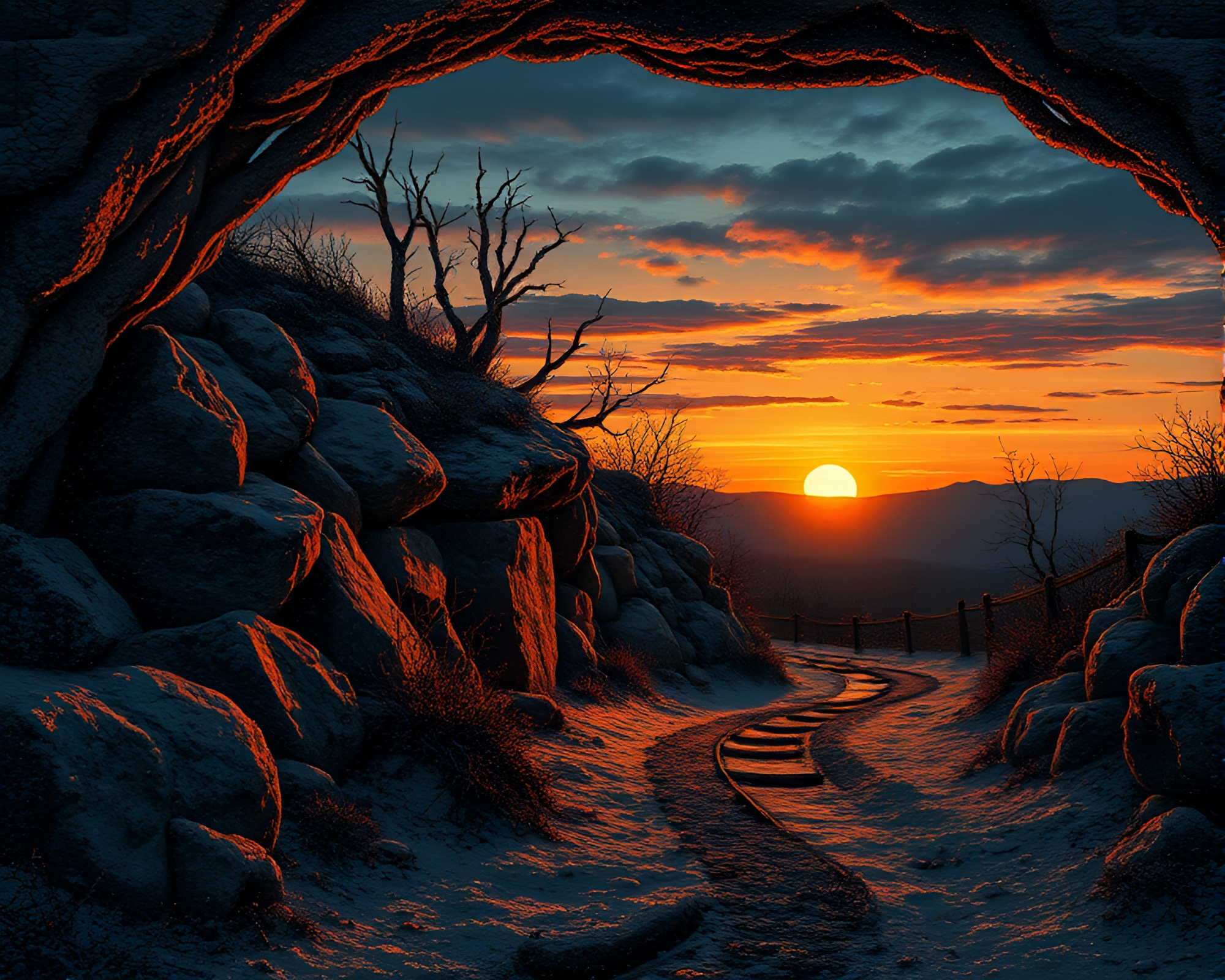 Beadwork Bunker at Dawn: Grayscale Crafted Haven – free AI stock image