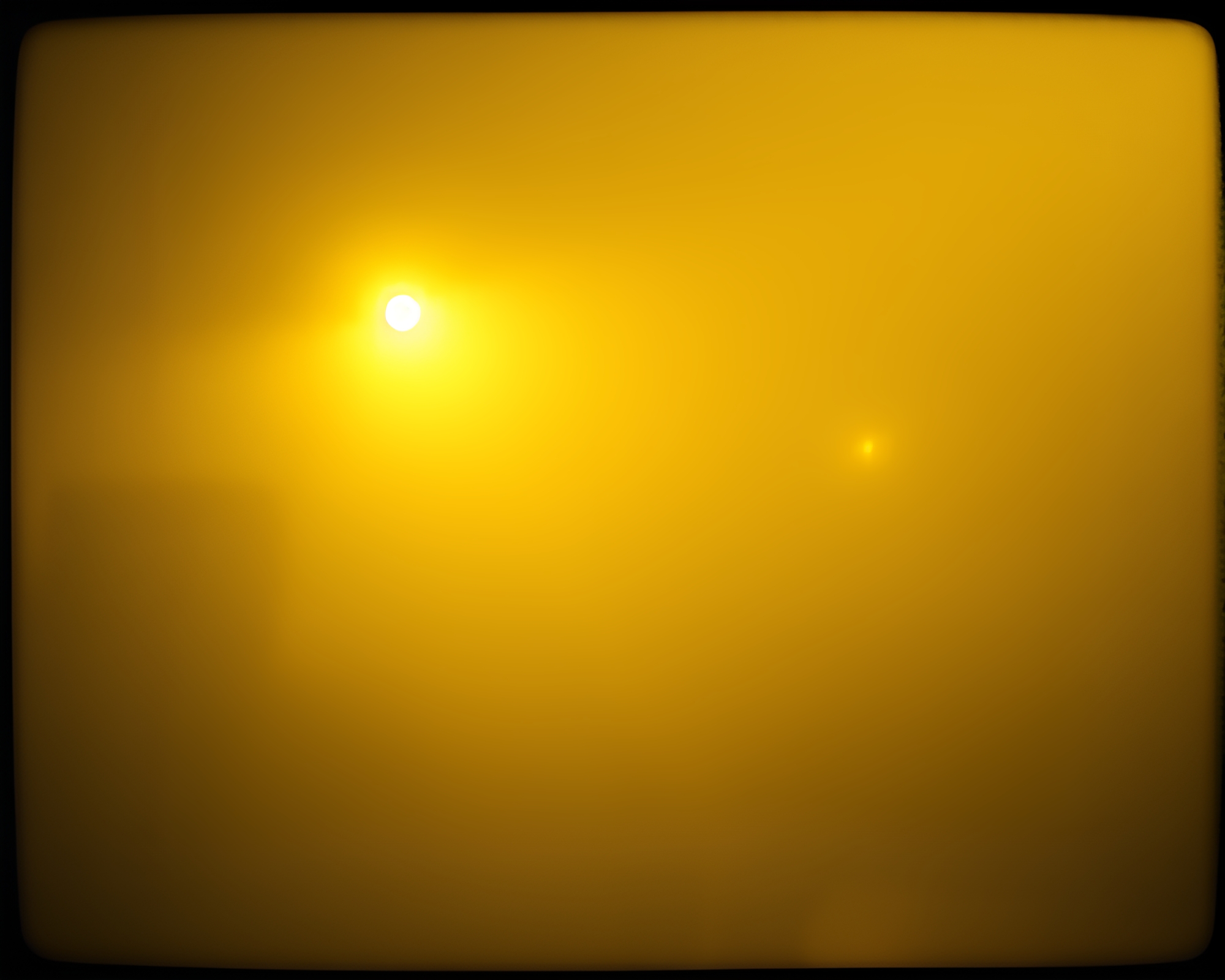 Glowing Dwarf in Sepia Light Leaks – free AI stock image