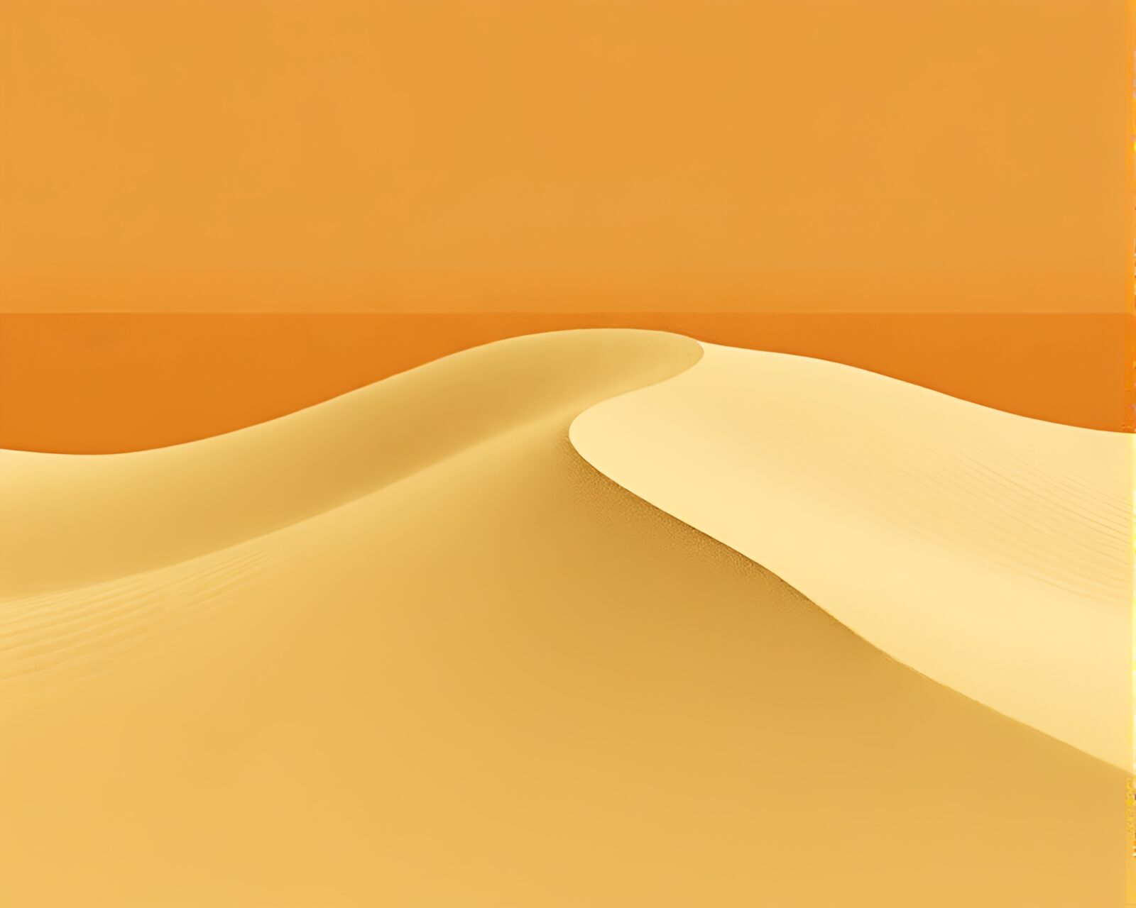 Sand dune with abstract striped pattern in earth tones