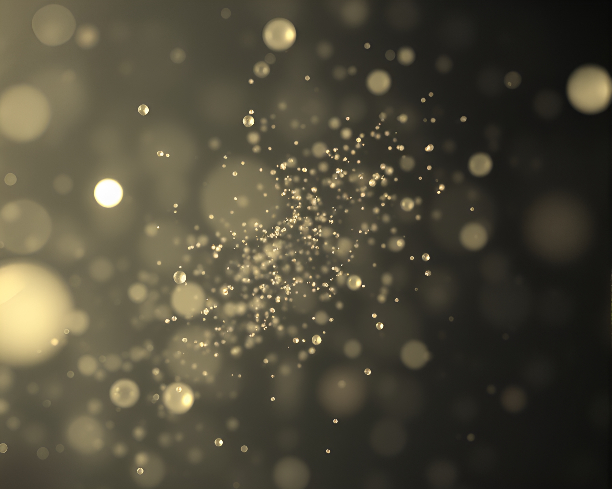 Mesmerizing Ostrich Hair Particles in Lens Vignette – free AI stock image