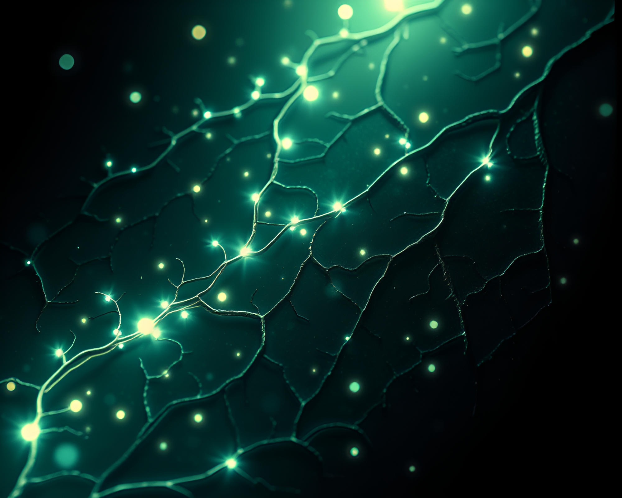 Enchanting Veins in Poe’s World ASCII Art – free AI stock image