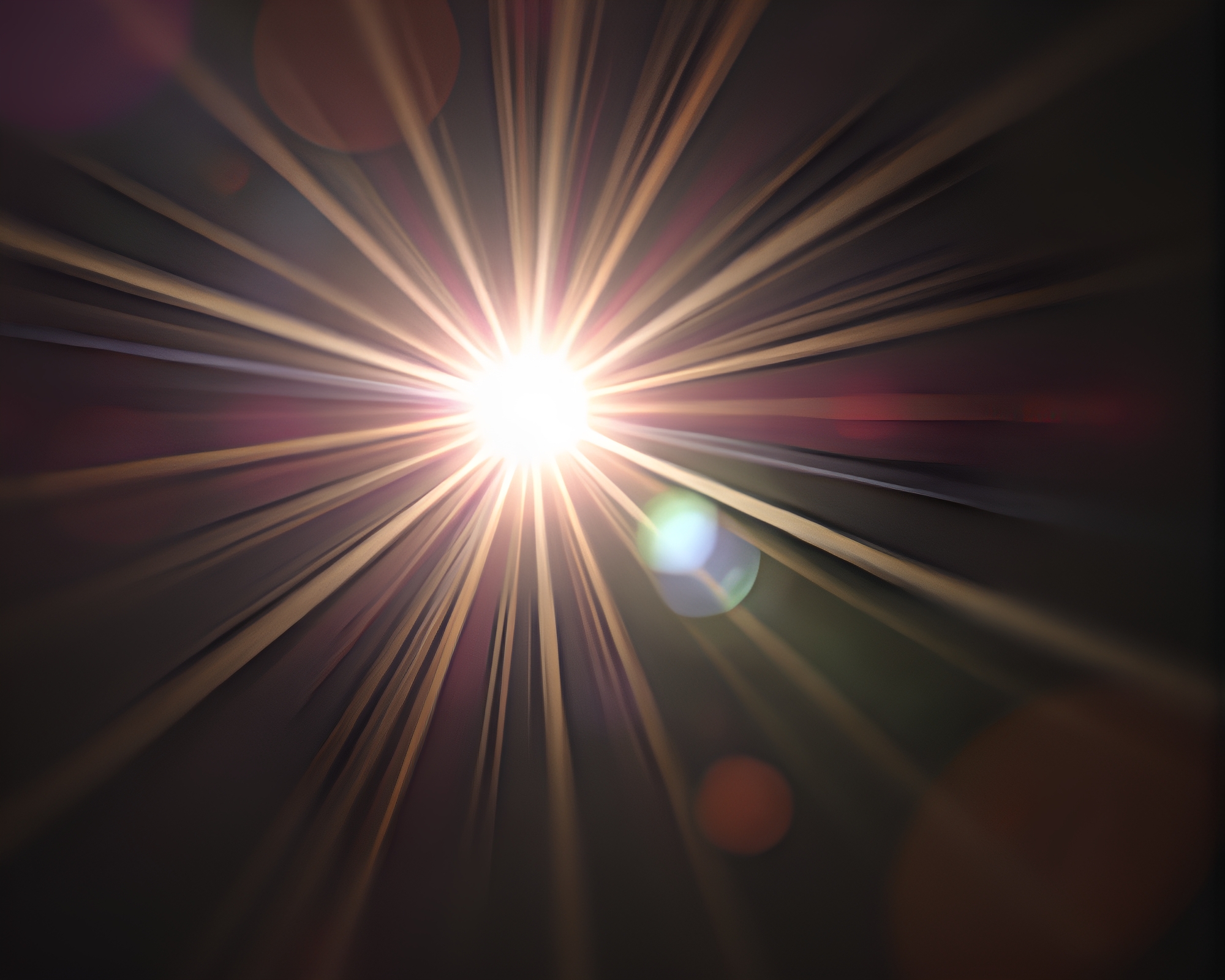 Ethereal Banshee Glimmering in Lens Flare Illumination – free AI stock image