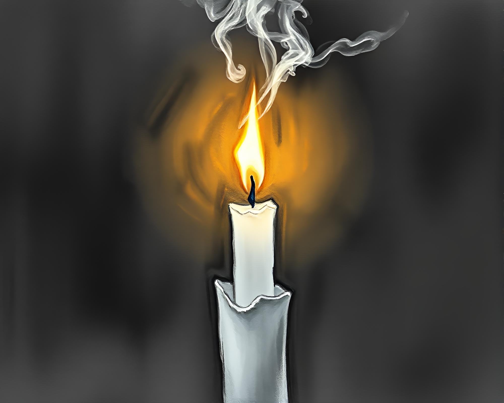 Siren Song in Candlelit Dawn – free AI stock image