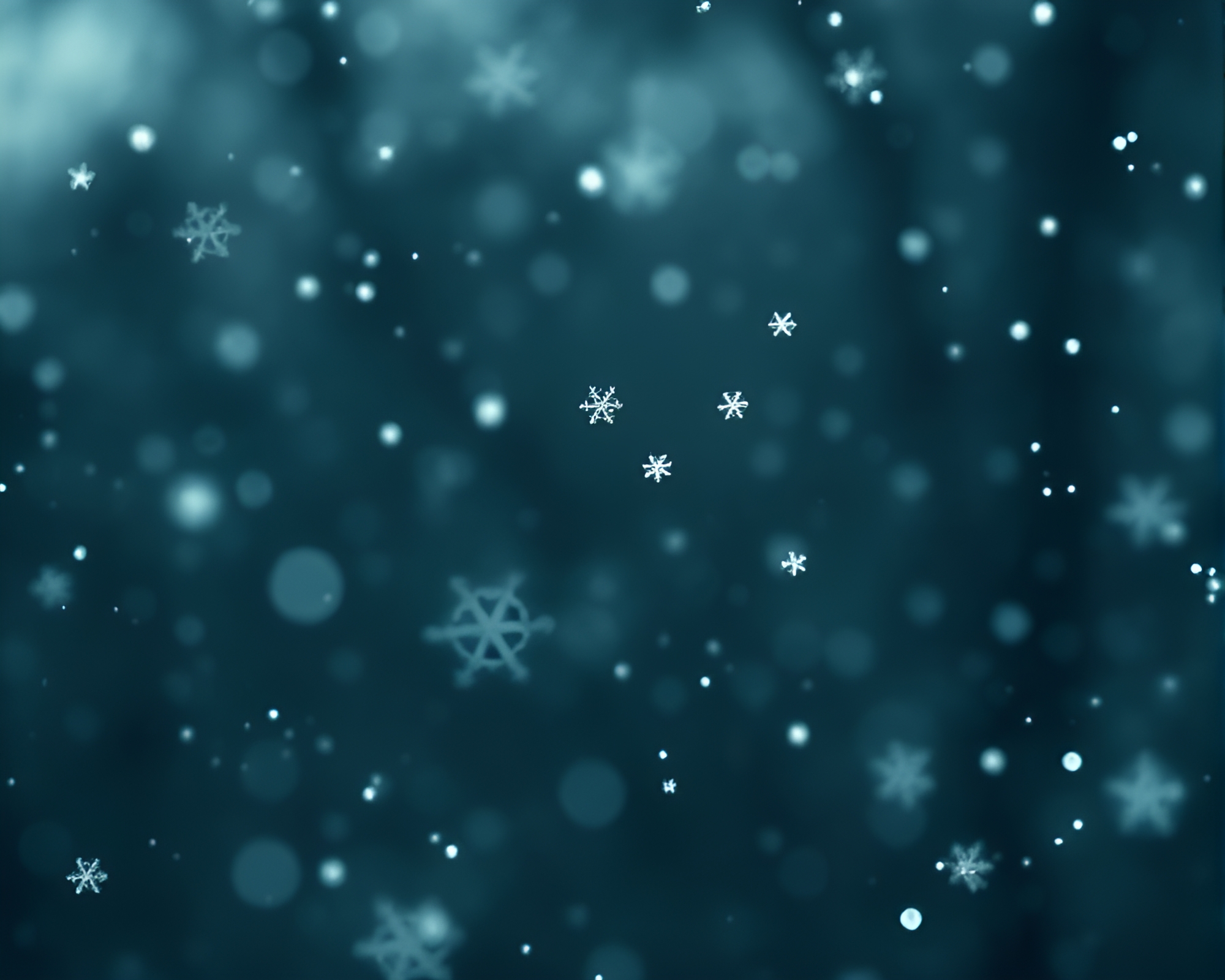Magical Winter Encounter: Centaur with Snowflakes – free AI stock image