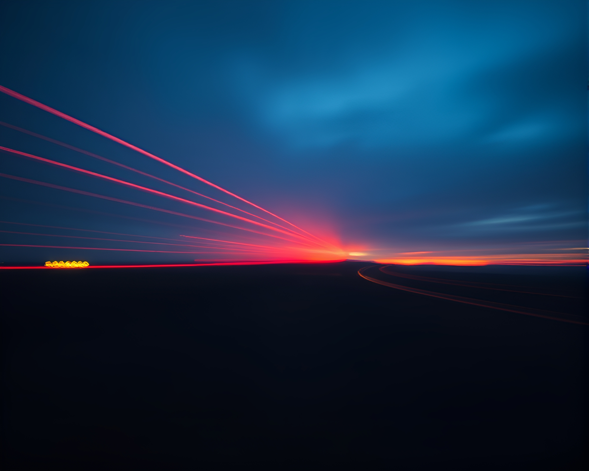 Zero-Point Energy Reactor Activating in Motion Blur Dawn Light – free AI stock image