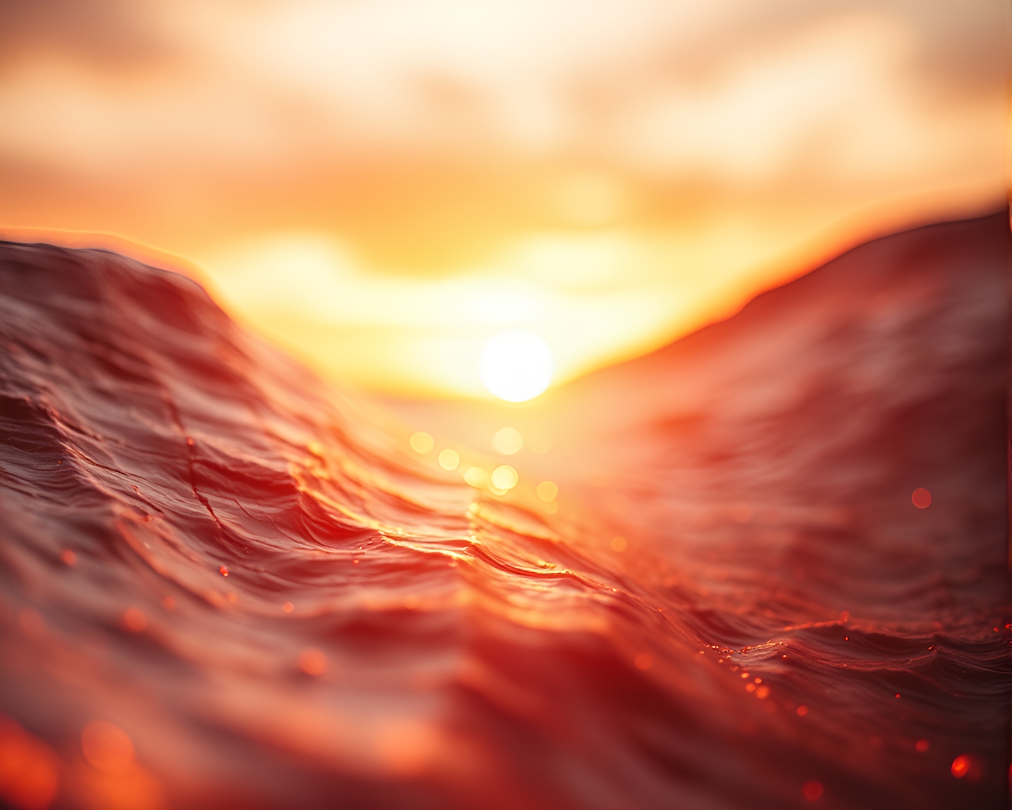 Retro Wave Grid Extreme Close-Up – free AI stock image