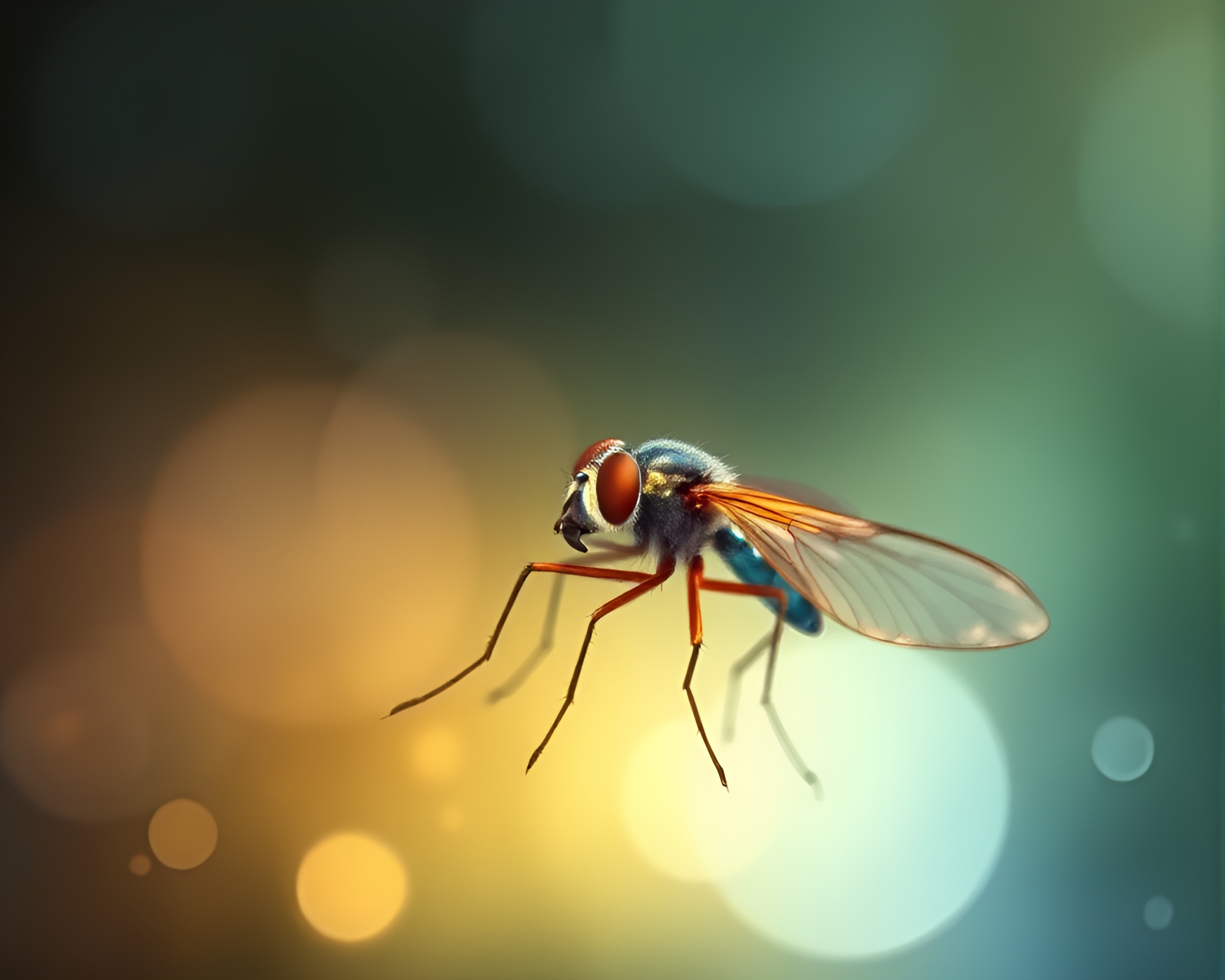 Luminous Armor in Watercolor Wildlife – free AI stock image