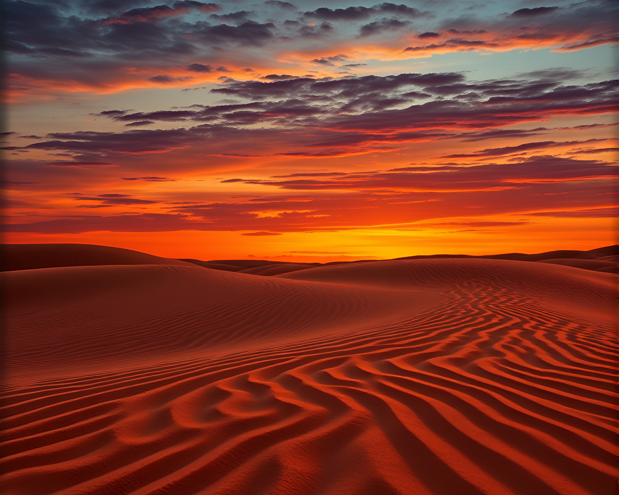 Savanna Sunset: Sand Swirl Pattern under City Lights – free AI stock image