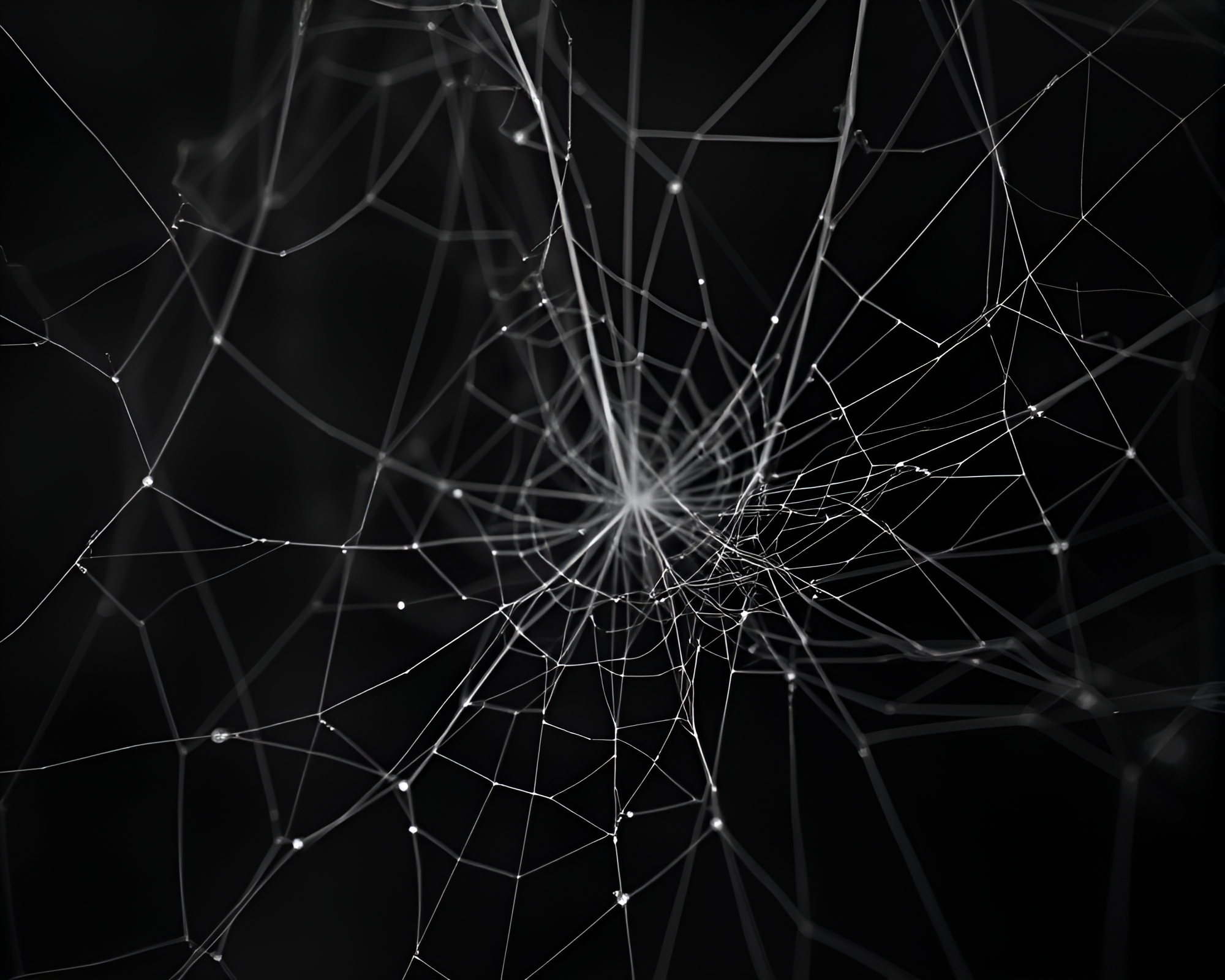 Enchanted Elf with Graphite Gray Cobweb Strands – free AI stock image