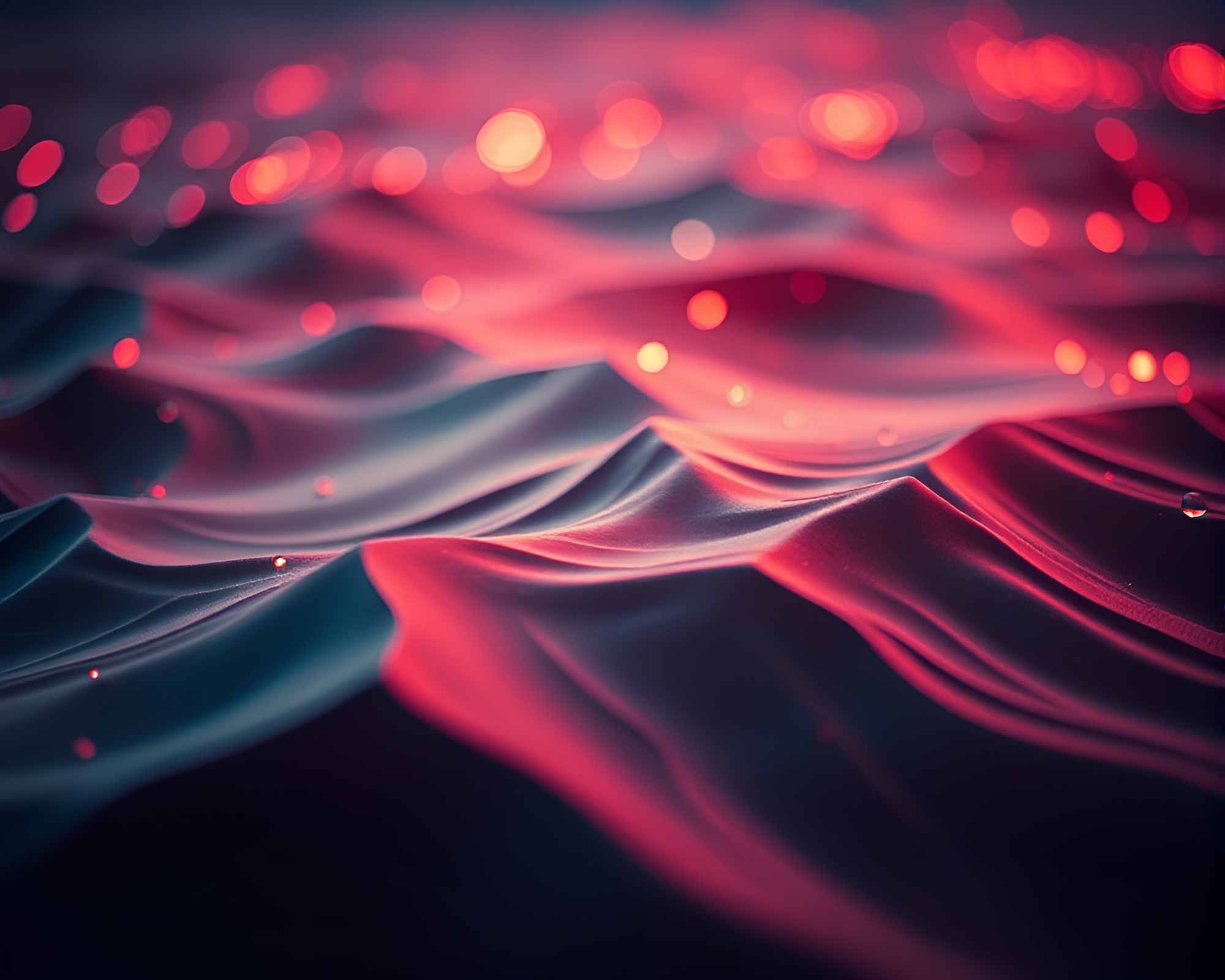 Ethereal Infrared Night Sky Impasto Painting – free AI stock image