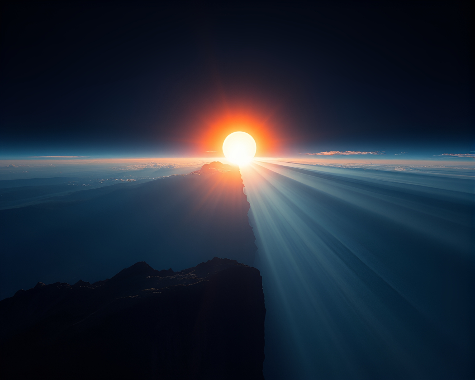 Ethereal Dimensional Rift with Mysterious Indigo Glow – free AI stock image