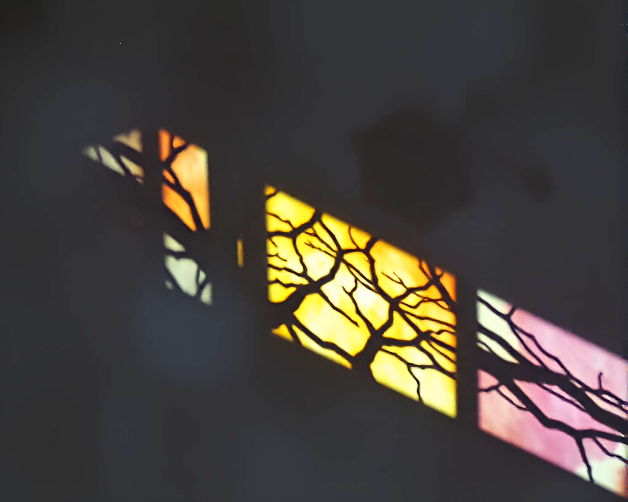 Eldritch Watercolor: Cosmic Horror Stencil Shadows – free AI stock image