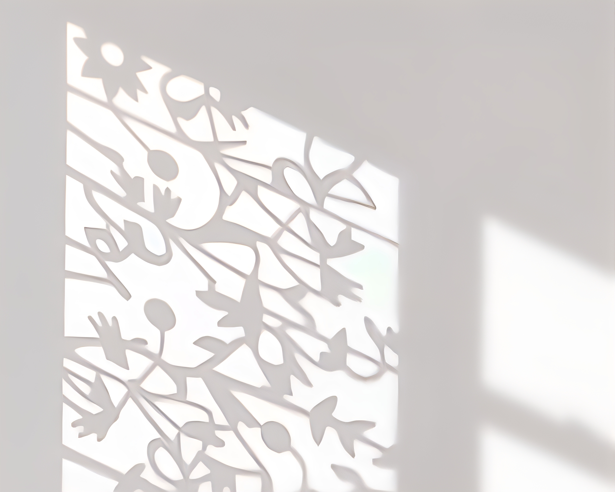Stunning Gelato Cone Stencil Shadows Artwork – free AI stock image