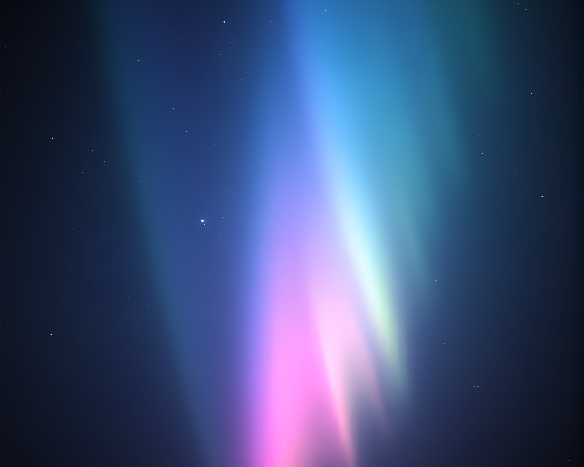 Ethereal Holographic Aurora Borealis in Noir Style – free AI stock image
