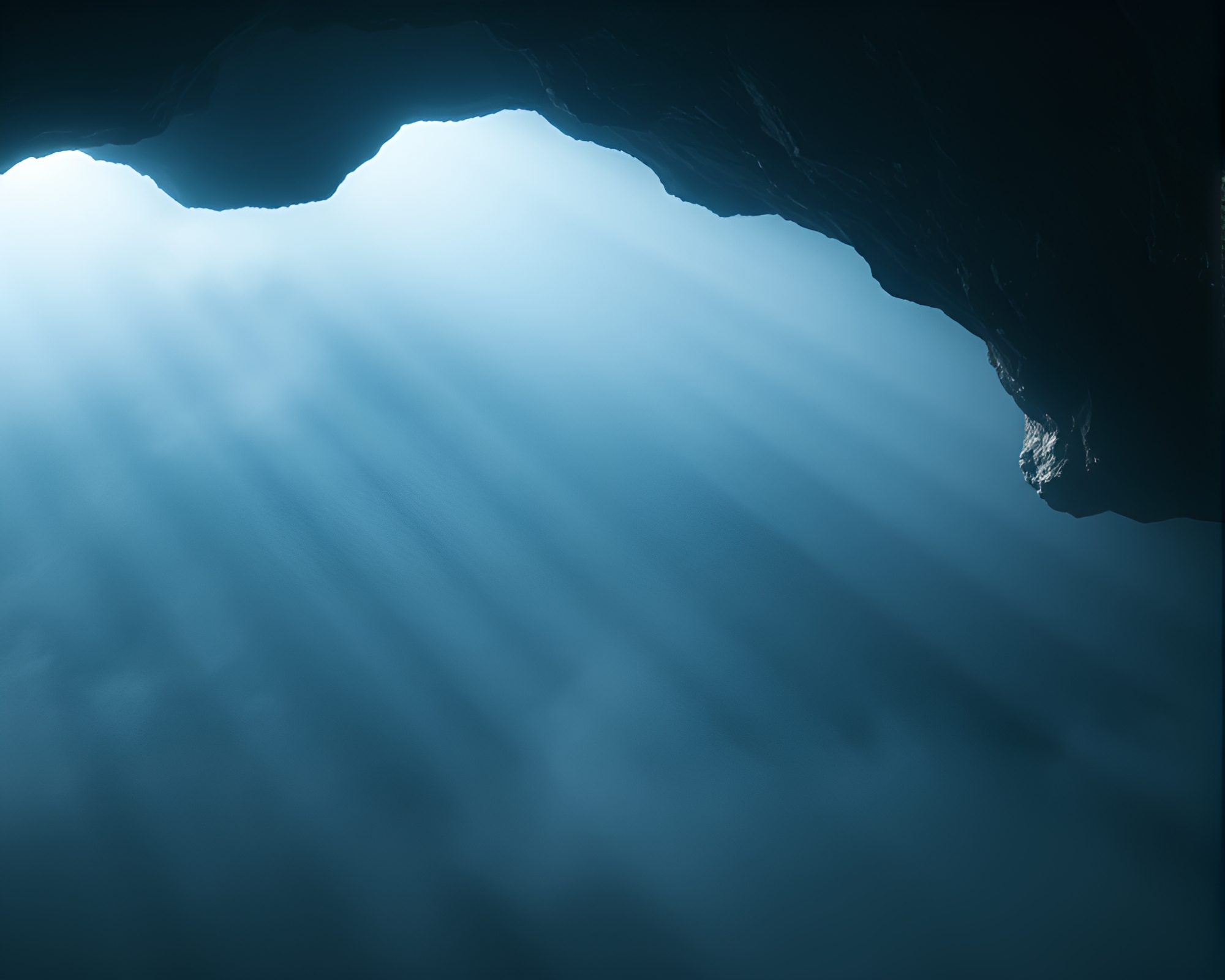 Mystical Cave Art: Shadows and Light Play – free AI stock image