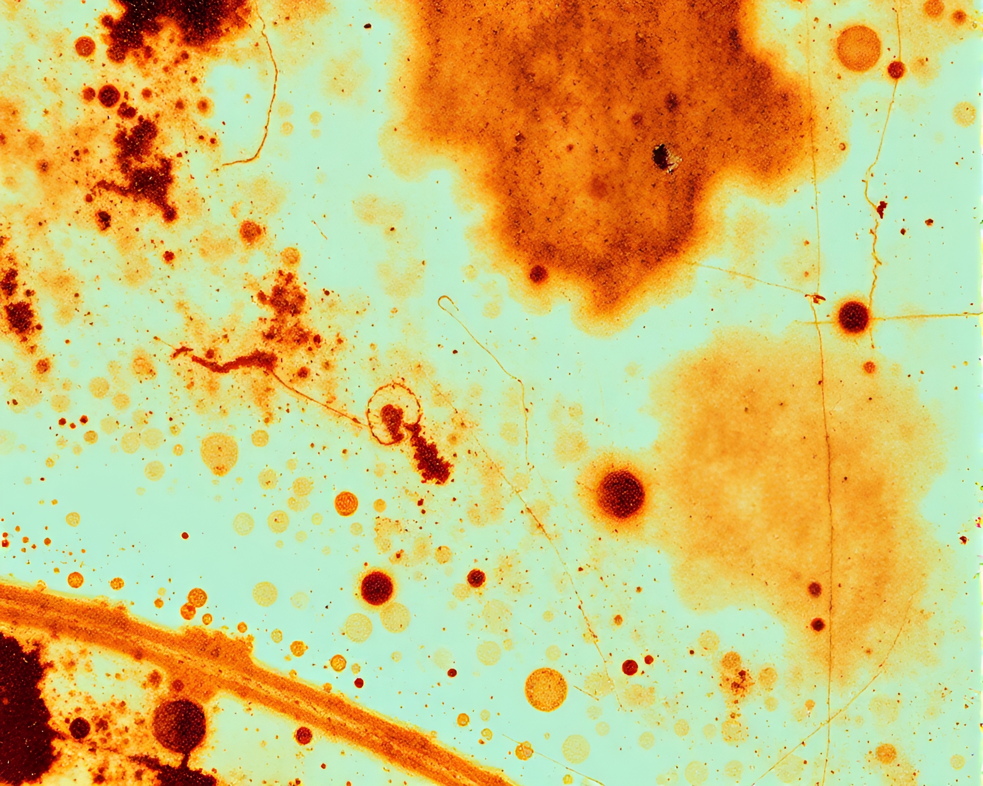 Rust Stain Gelato: A Subsurface Scattering Delight – free AI stock image