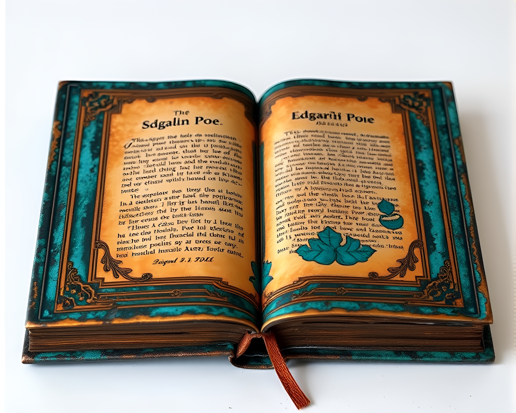 Copper Verdigris Encounter: Poe-inspired Manga Savannah Scene – free AI stock image