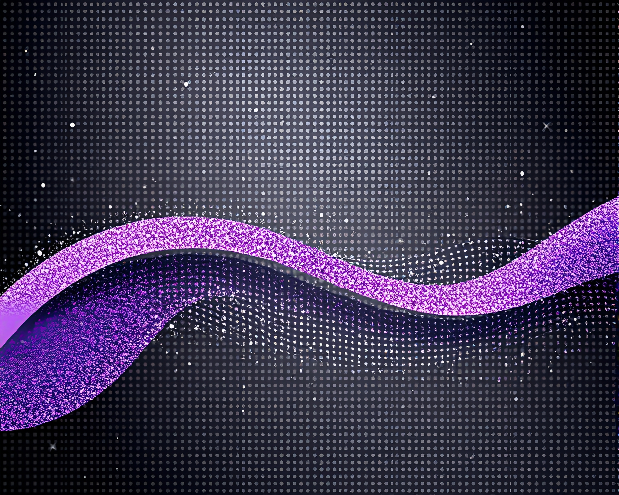 Satin Ribbon Fantasy Halftone Grid Glitter Dust Toon Shading – free AI stock image