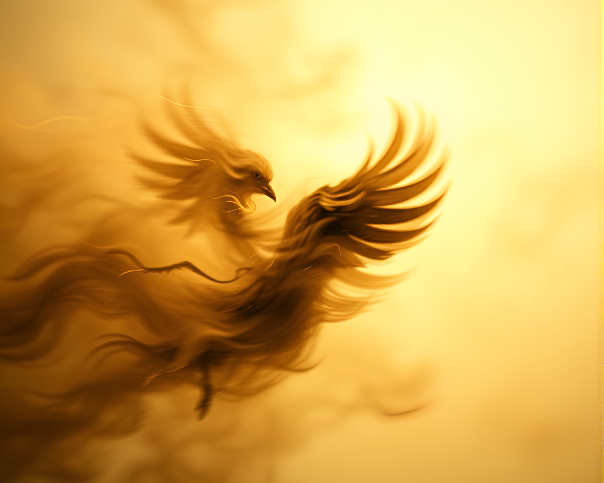 Etheric Sigil Emerges in Hatching Pan Motion Blur – free AI stock image