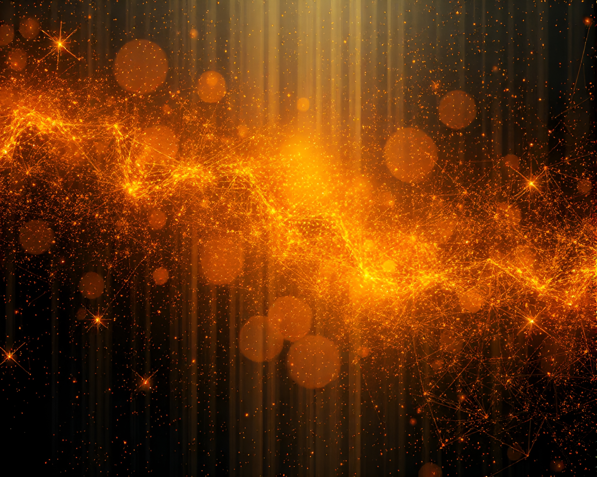 Dystopian Quantum Fluctuations: Savannah’s Golden Texture Overlay – free AI stock image