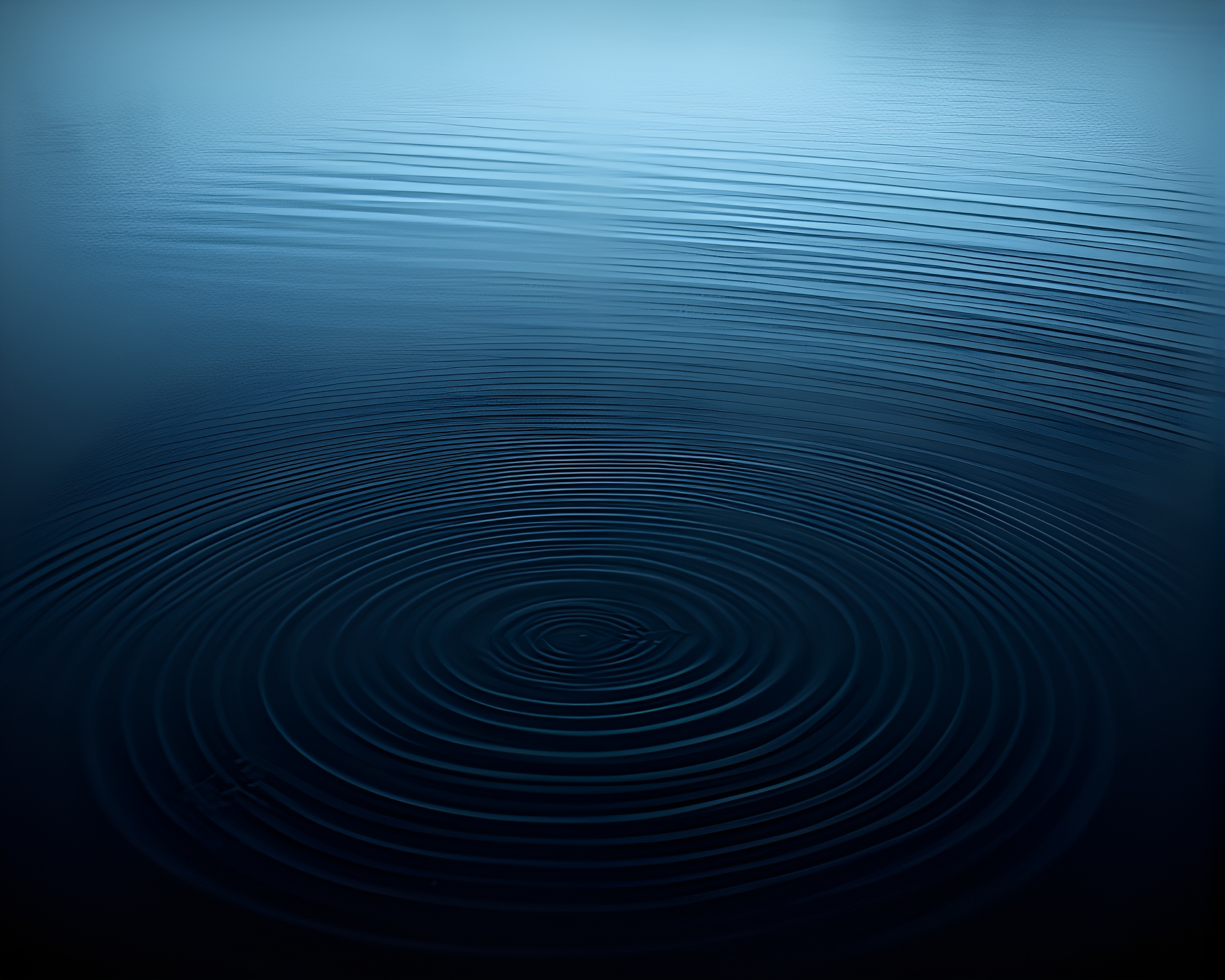 Troll underexposed in water reflection ripples – free AI stock image