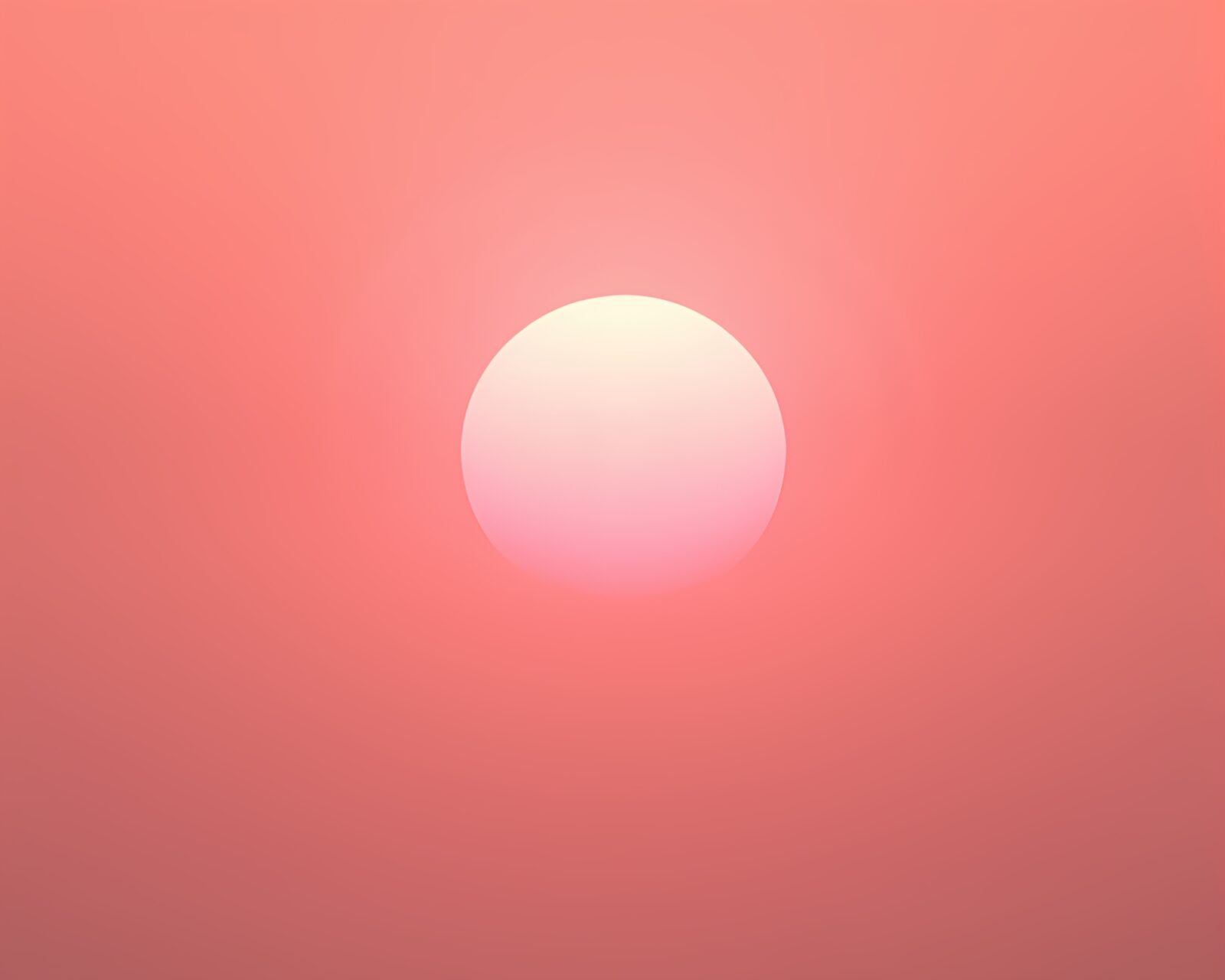 Grisaille synthwave scene with lens sunburst and soft lighting