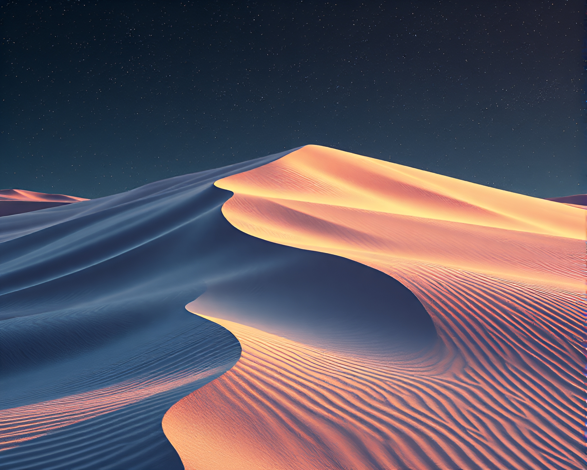 Mystical Sand Dune Geometric Patterns – free AI stock image