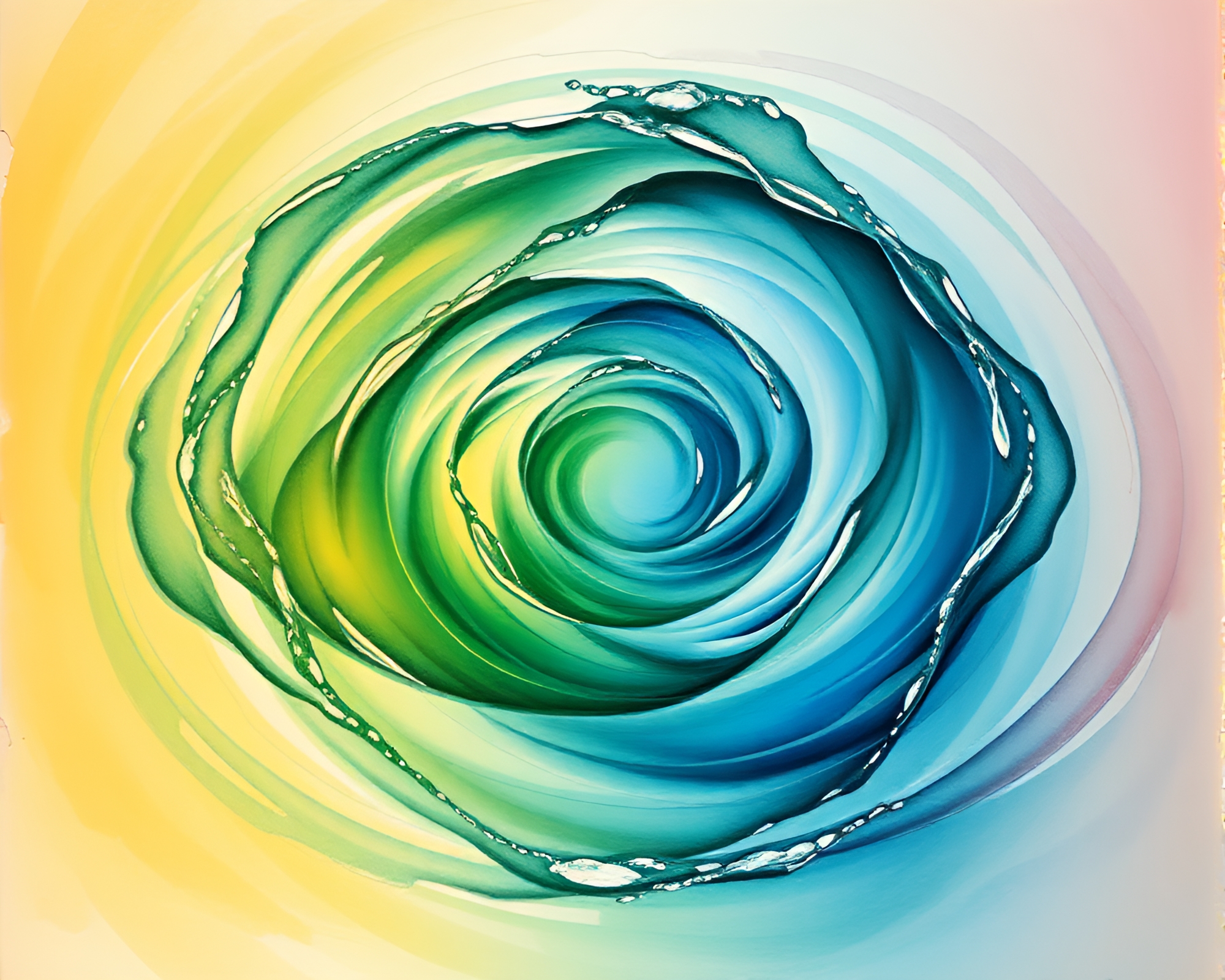 Whirlpool of Apple Cider Magic – free AI stock image