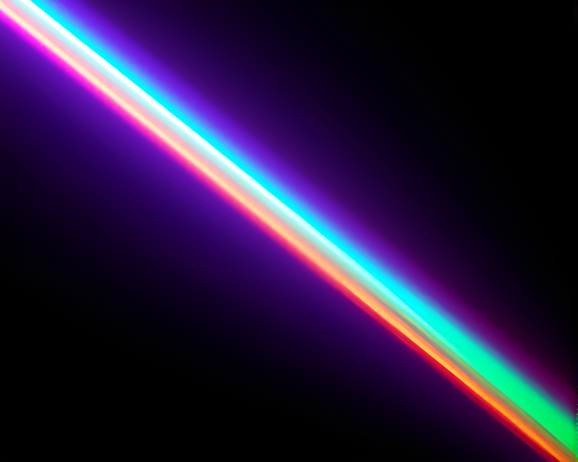Vibrant Plasma Rifle Rainbow Refraction Battle Scene – free AI stock image
