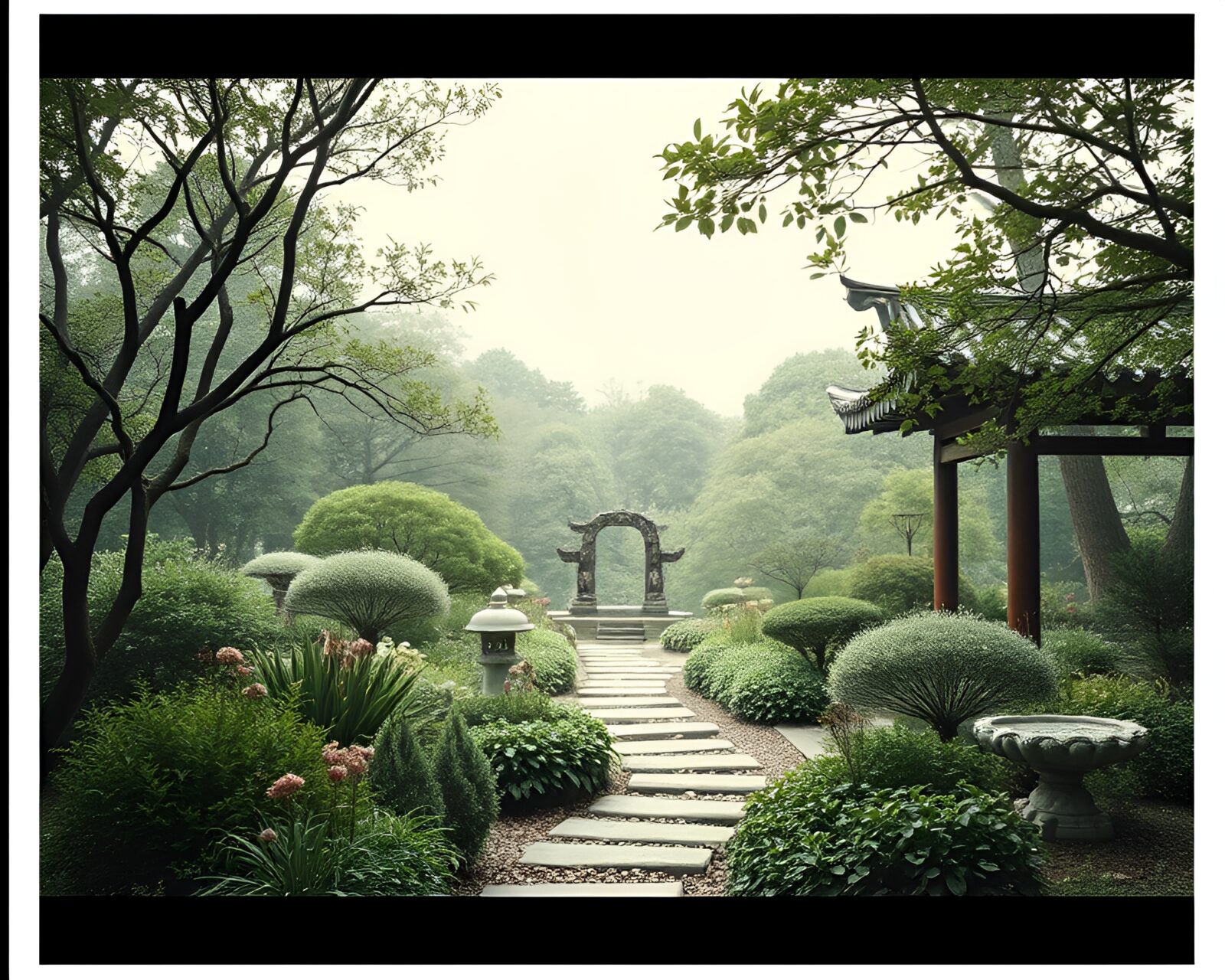 Serenity in ivory hues with mindful composition