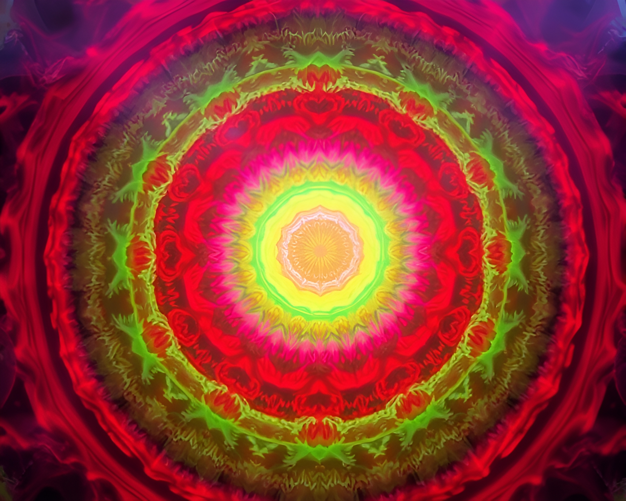 Ethereal Smoke Rings Surrounding Zero-Point Energy Reactor – free AI stock image