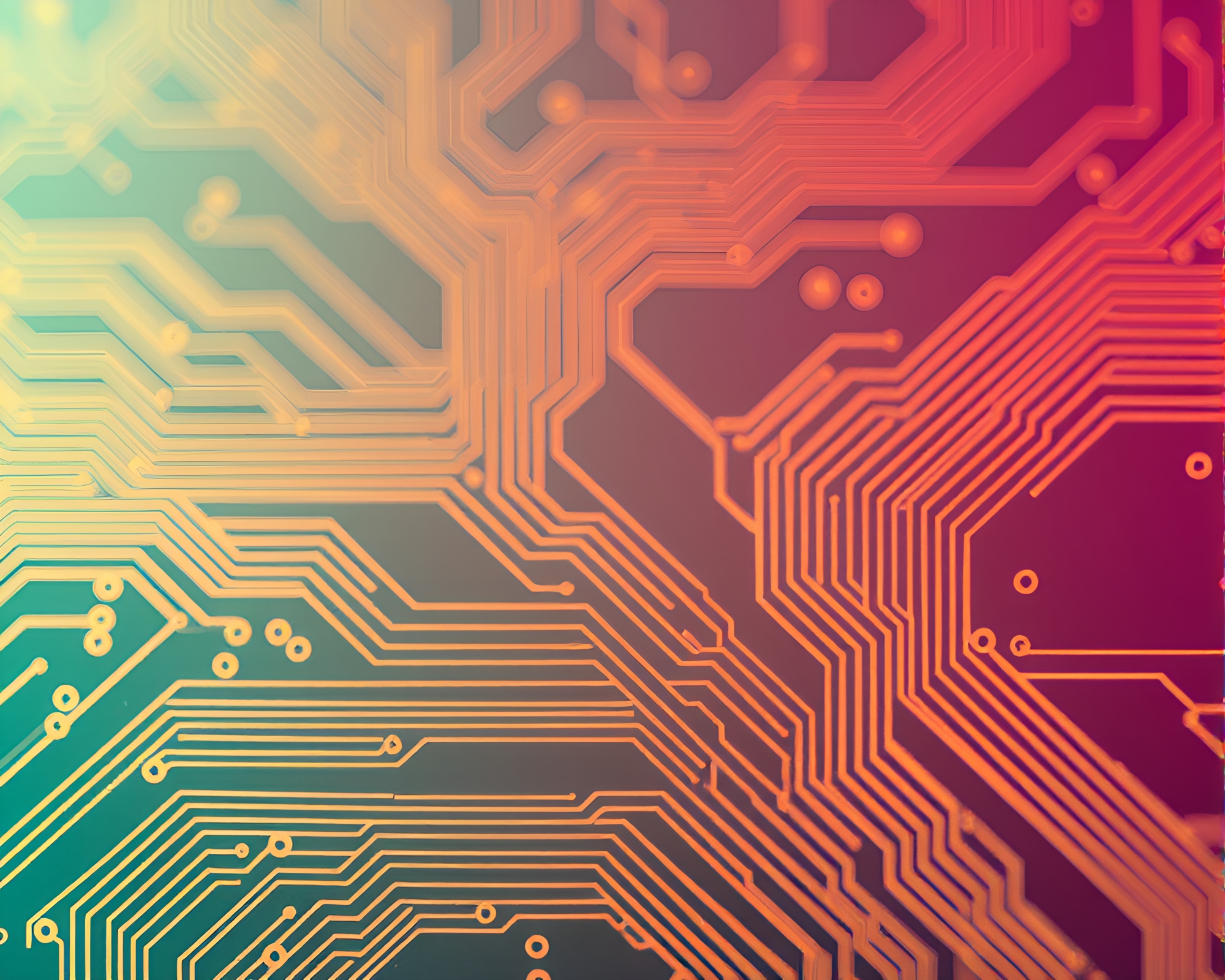Goblin-themed Circuit Board Collage – free AI stock image