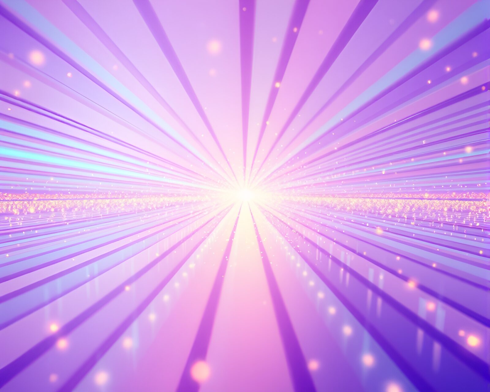 Halftone image of pastel sparkler trails in mirror maze