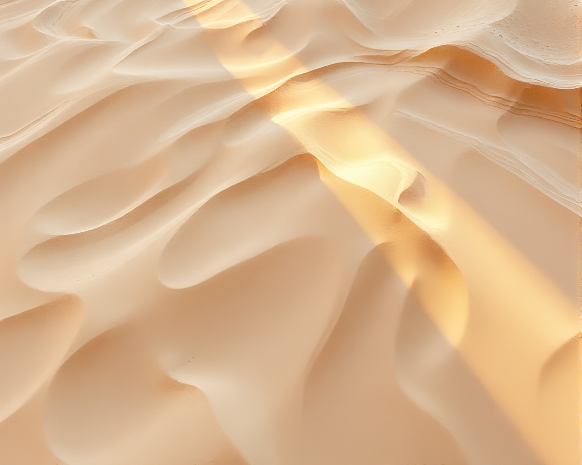 Eroded Canyon Sand Swirls in Expressionist Painting – free AI stock image