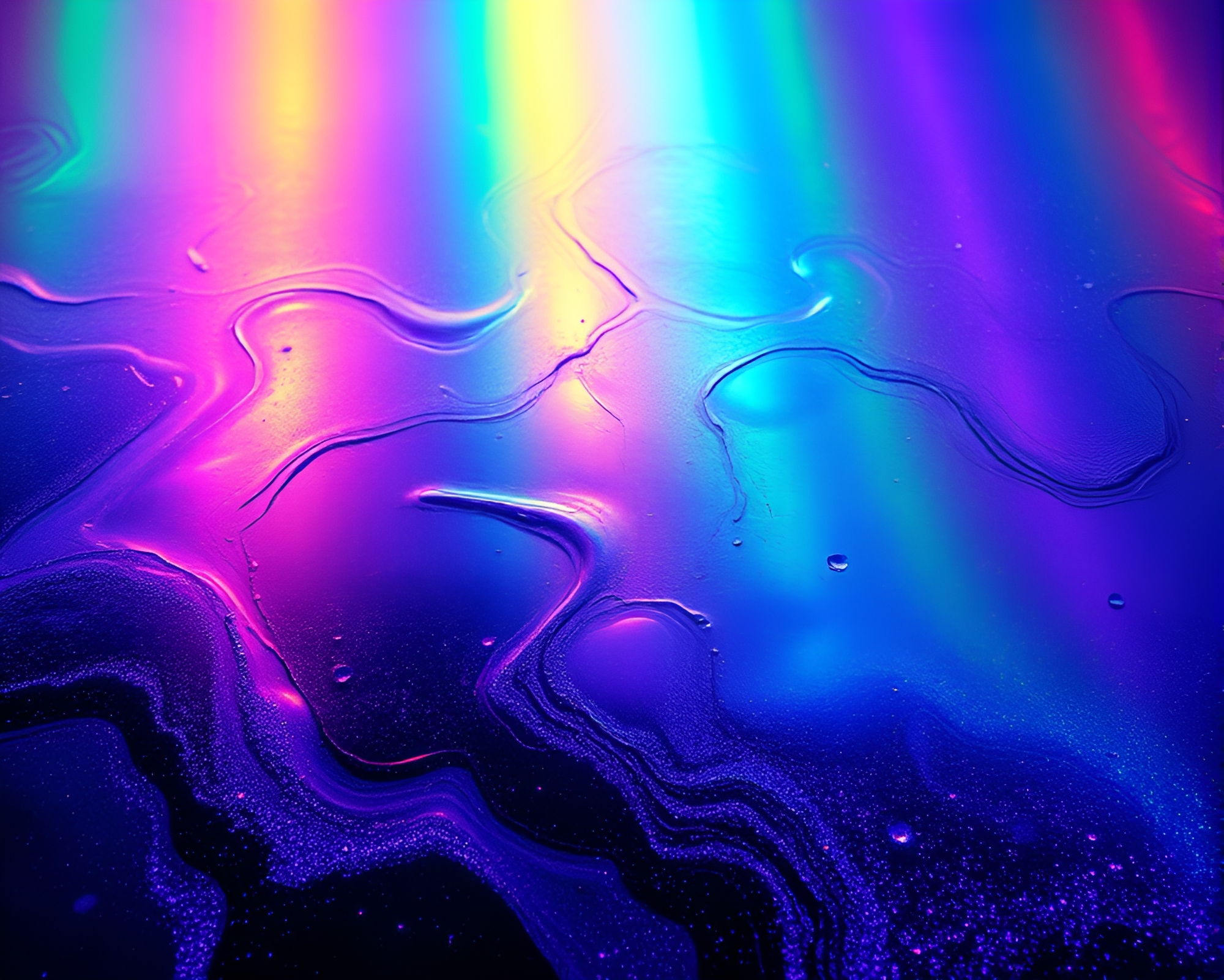 Neon Virtual Reality Hub Evokes Cosmic Dust Palette – free AI stock image