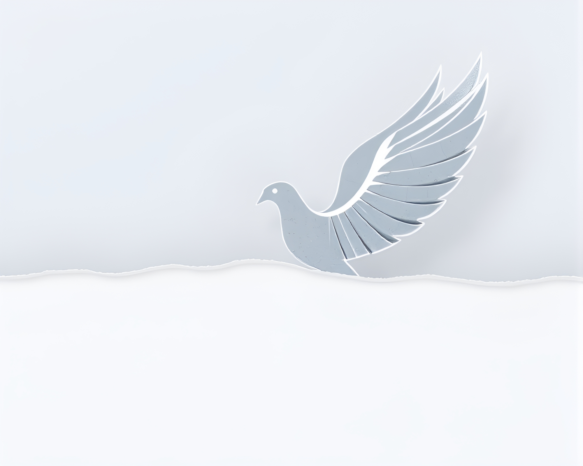 Phoenix Reborn from Torn Paper Composition – free AI stock image