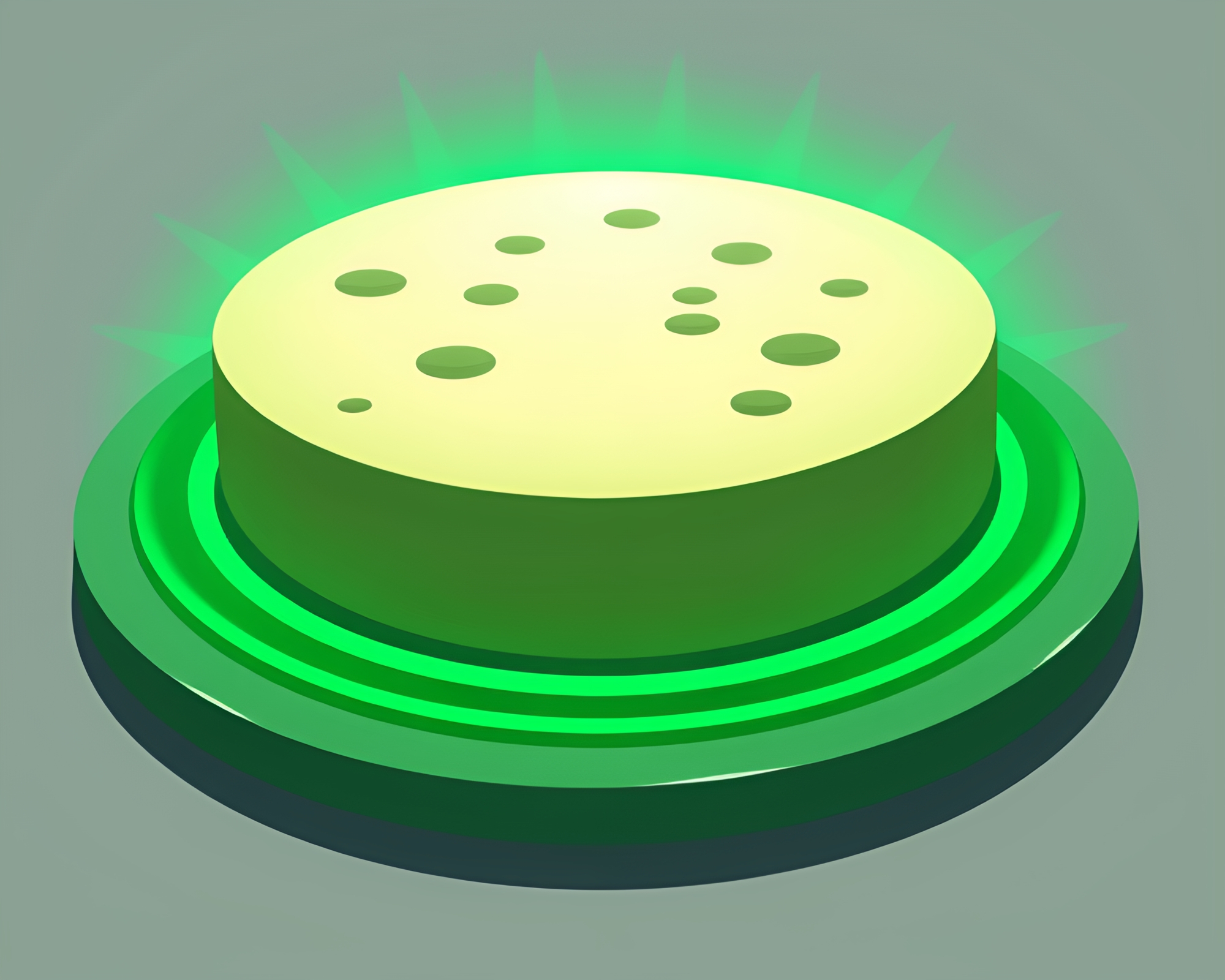 Fantasy Cheese Platter with Emerald Green Highlights – free AI stock image