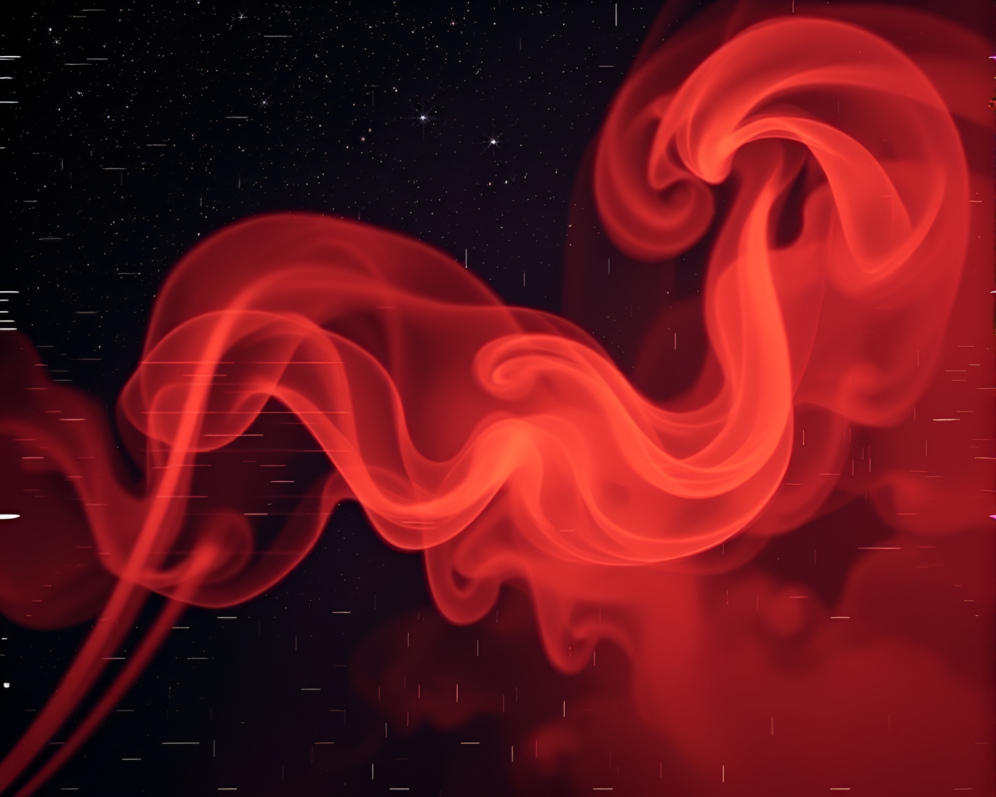 Celestial Morse Code: Starlit Sky Telecommunication – free AI stock image