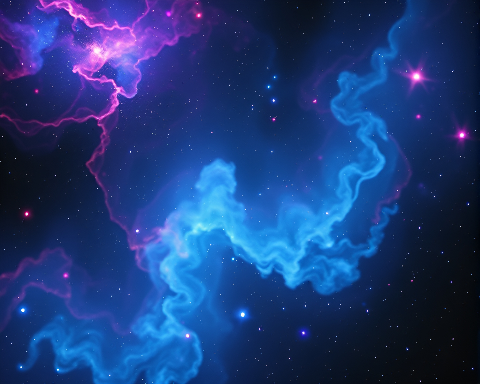 Runic Noir: Cosmic Scan Lines Illuminated – free AI stock image