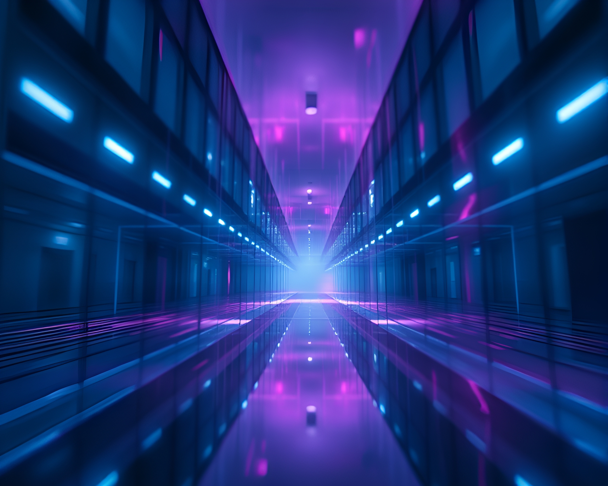 Mirrored Dream: Maze of Ambient Occlusion – free AI stock image