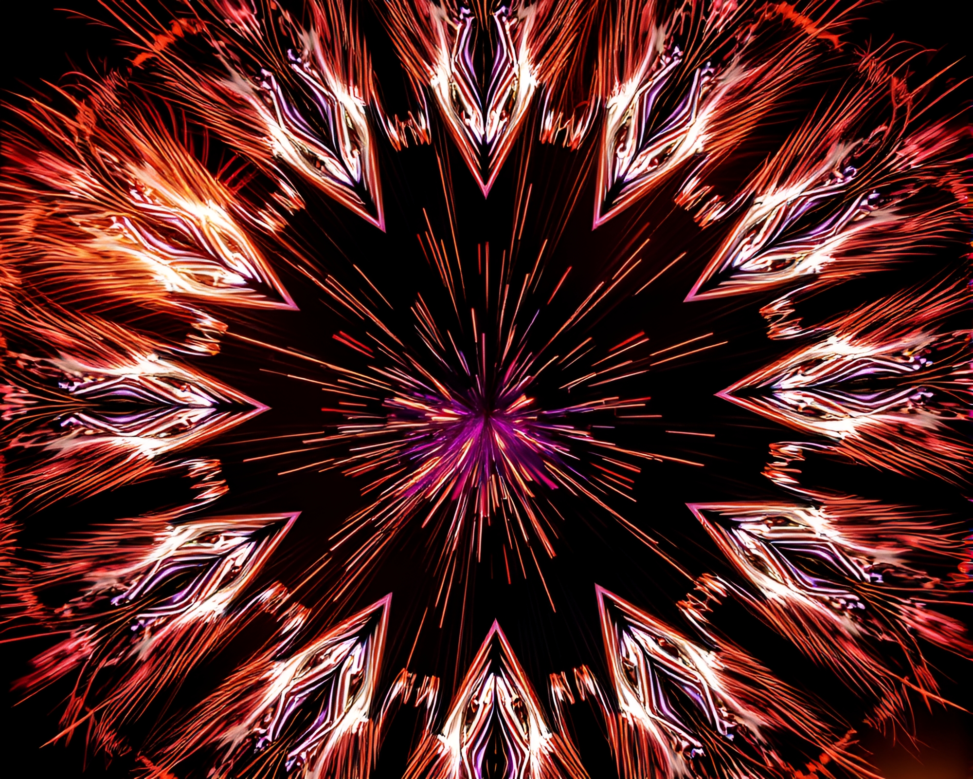 Goblin Fireworks Extravaganza: A Kaleidoscope of Colors – free AI stock image