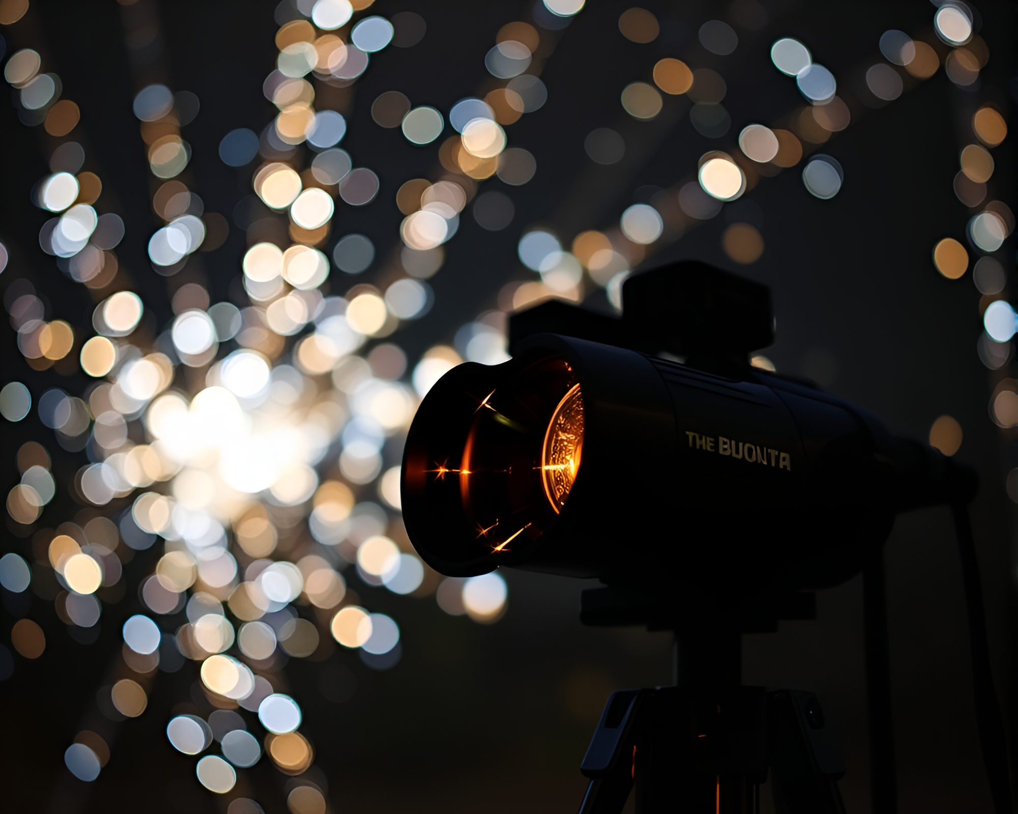 Binoculars Fantasy Glow LED Art Piece – free AI stock image