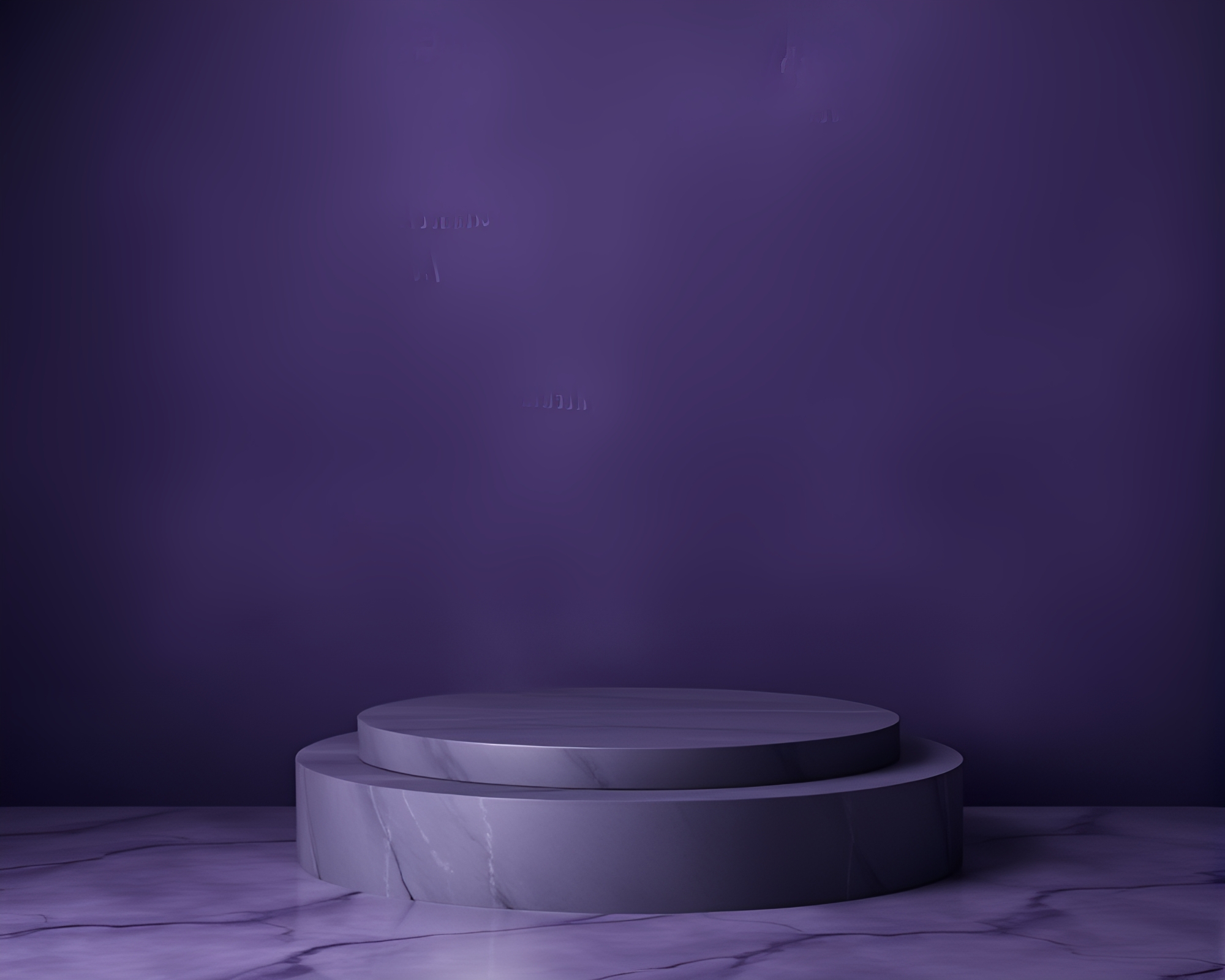 Monochrome Plateau: Lavender Glow – free AI stock image