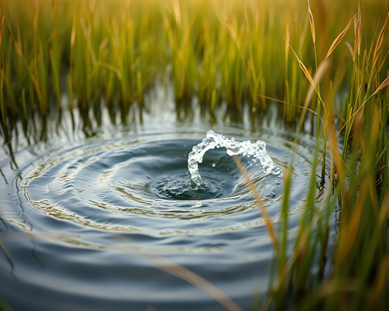 Stunning whirlpool in Savannah grass with vibrant jewel colors